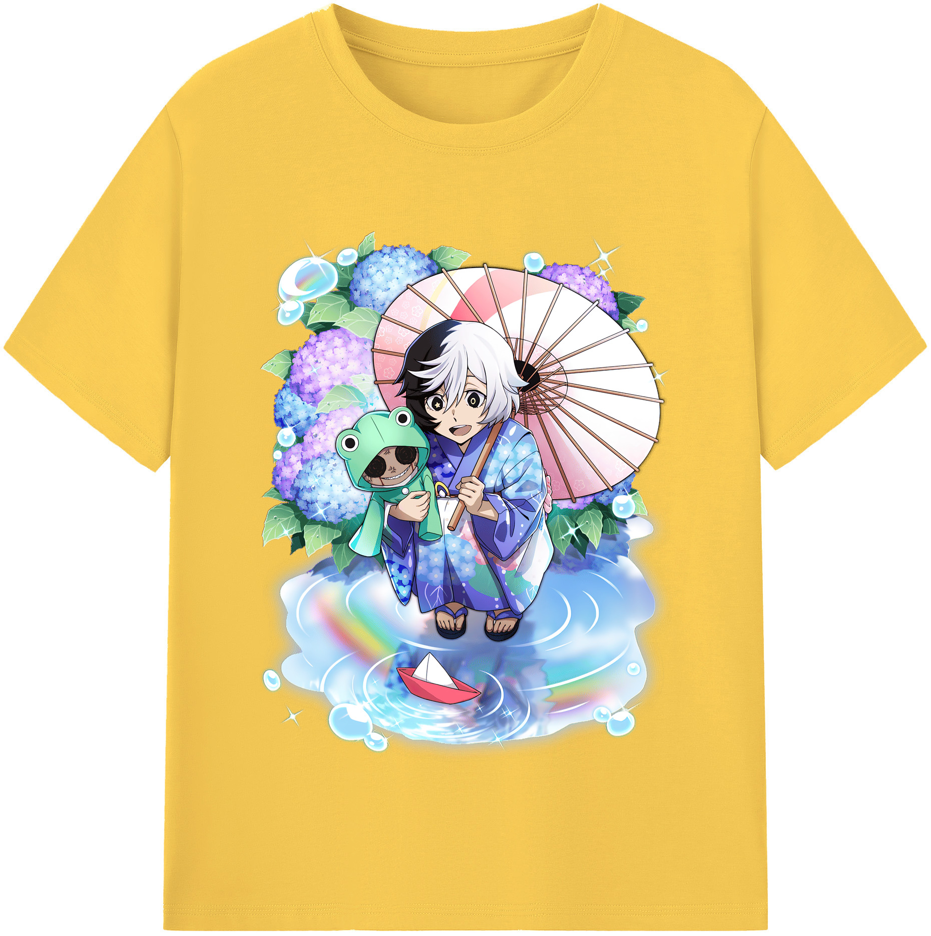 （画像用） 文豪ストレイドッグス Bungo Stray Dogs 綿100％半袖Tシャツ（フロントプリント）