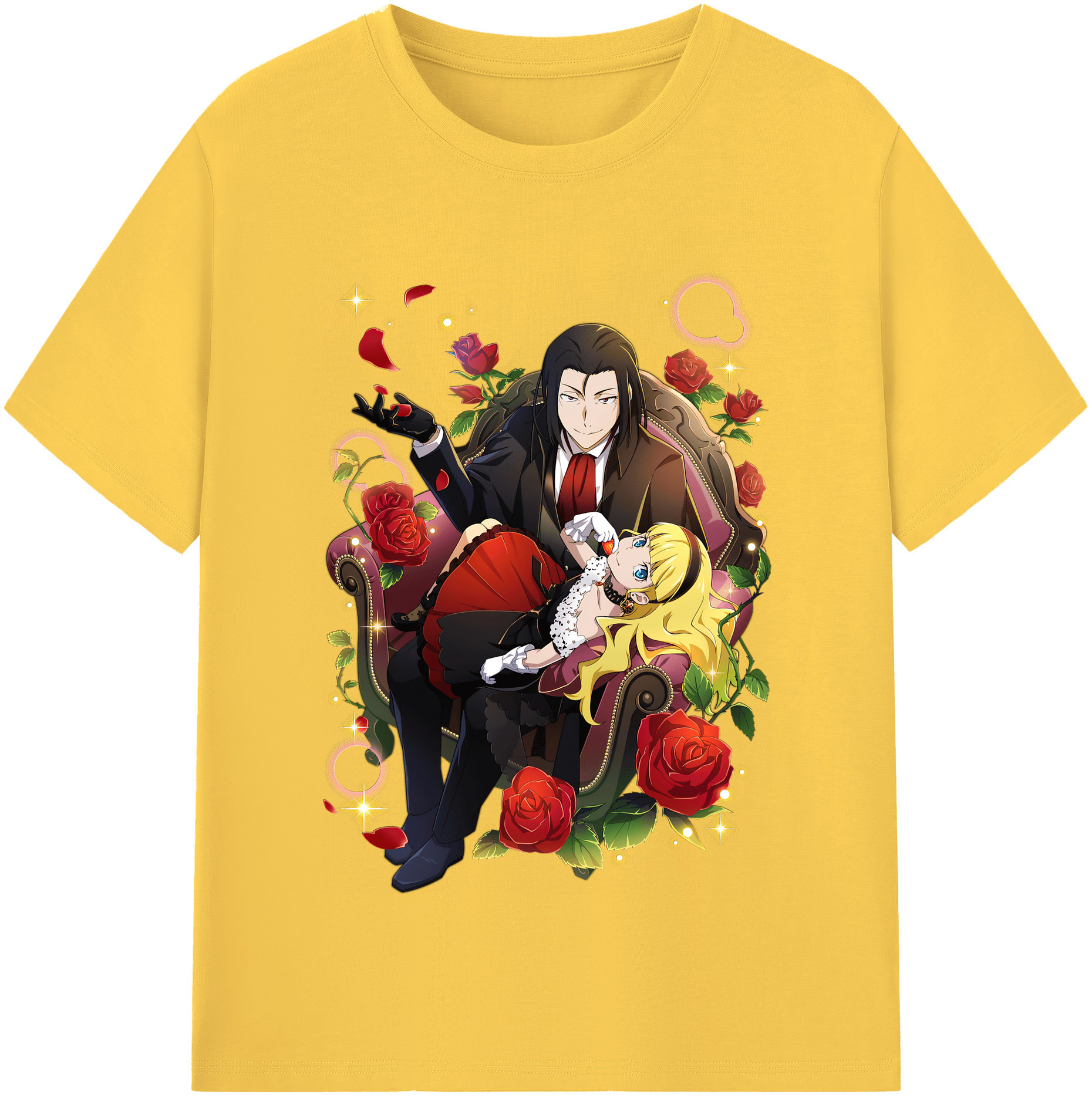 （画像用） 文豪ストレイドッグス Bungo Stray Dogs 綿100％半袖Tシャツ（フロントプリント）