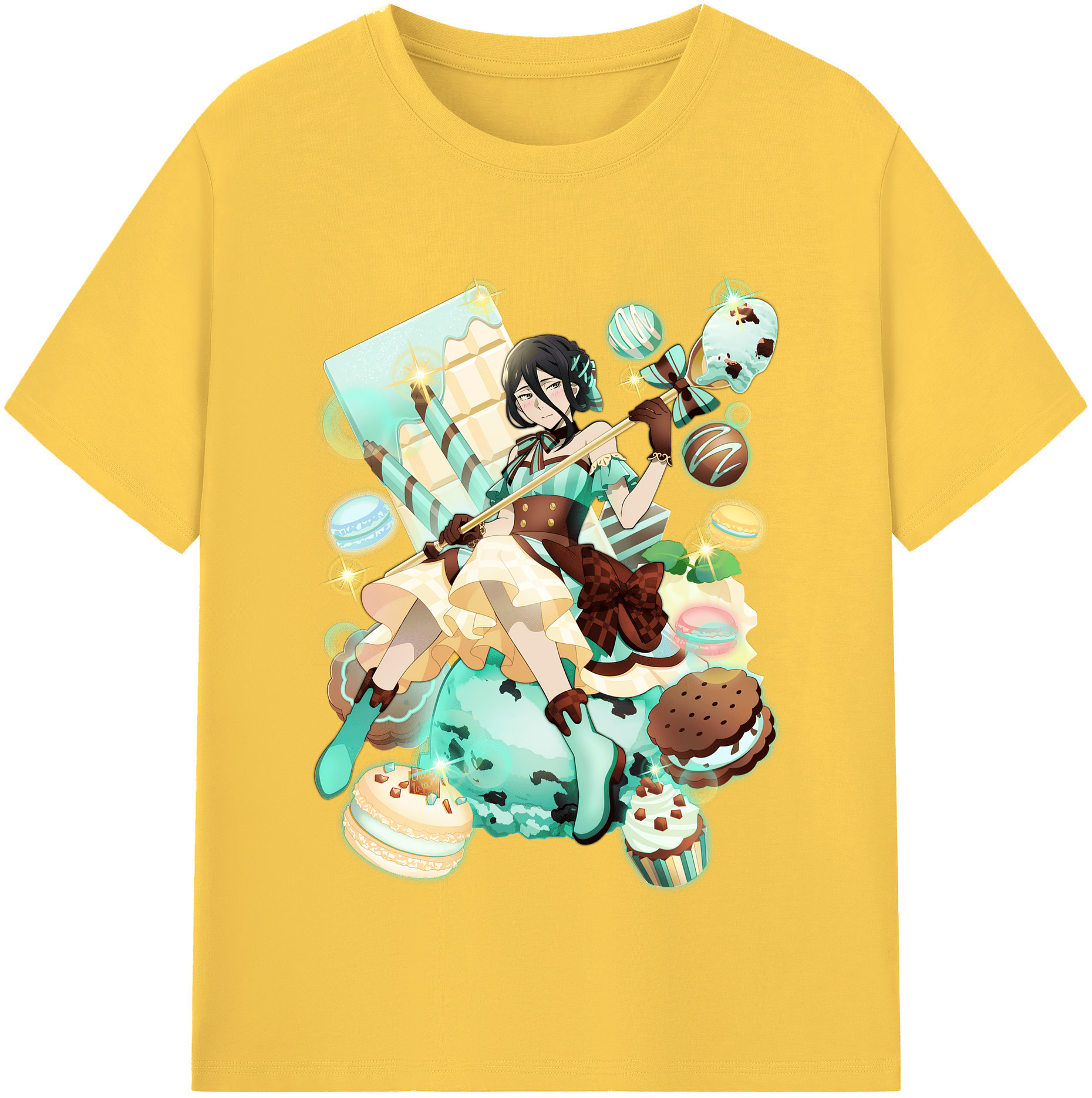 （画像用） 文豪ストレイドッグス Bungo Stray Dogs 綿100％半袖Tシャツ（フロントプリント）