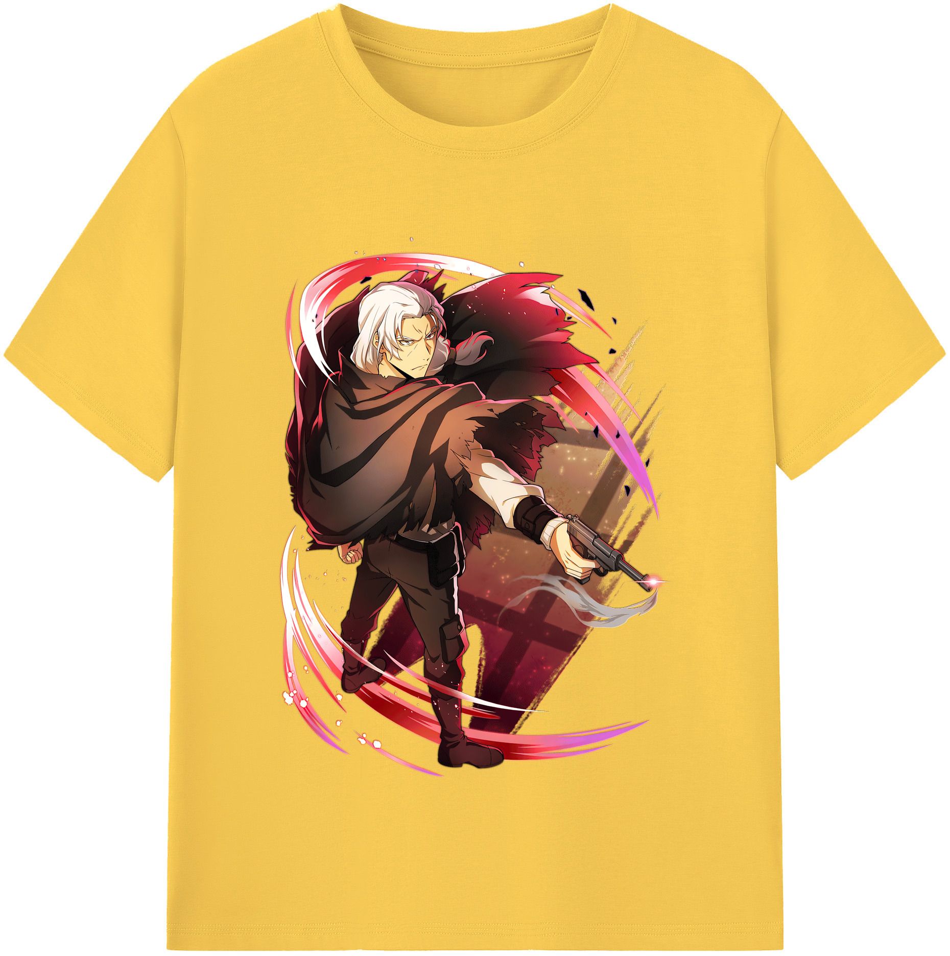 （画像用） 文豪ストレイドッグス Bungo Stray Dogs 綿100％半袖Tシャツ（フロントプリント）