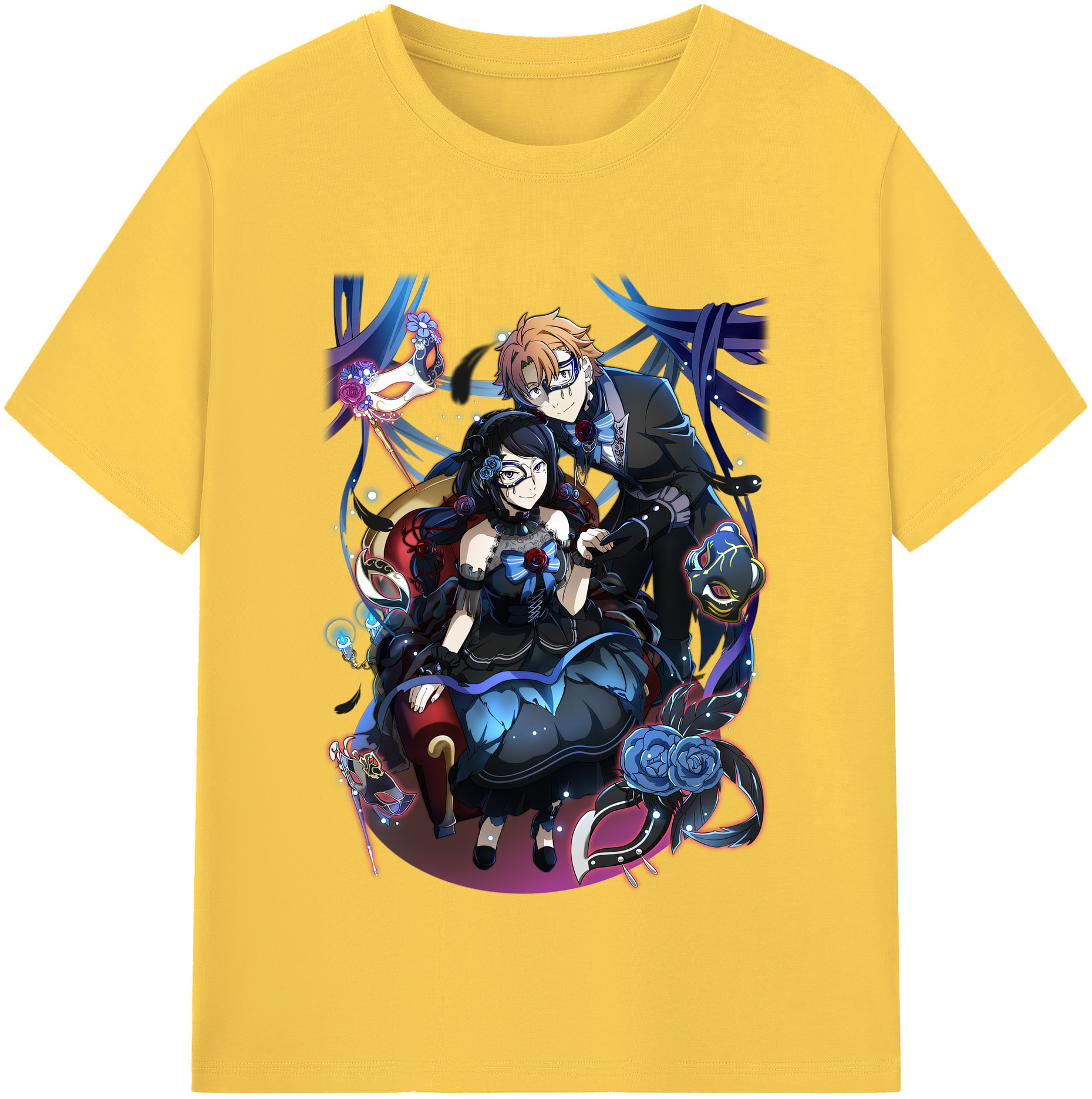 （画像用） 文豪ストレイドッグス Bungo Stray Dogs 綿100％半袖Tシャツ（フロントプリント）