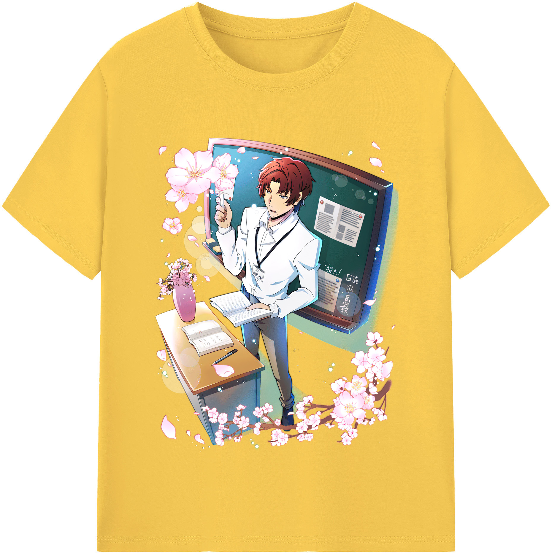 （画像用） 文豪ストレイドッグス Bungo Stray Dogs 綿100％半袖Tシャツ（フロントプリント）