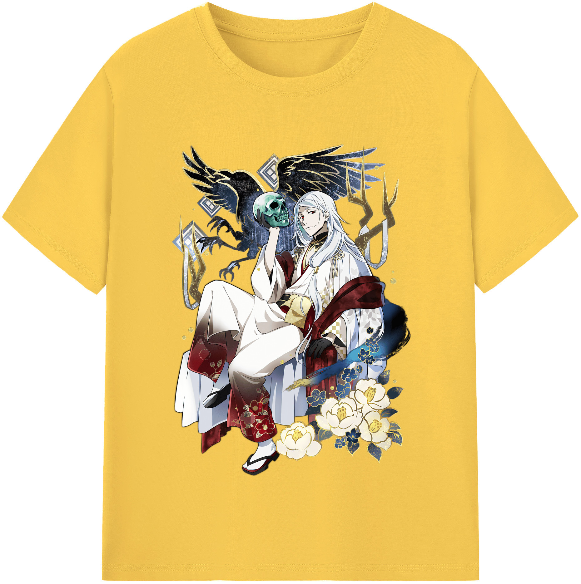（画像用） 文豪ストレイドッグス Bungo Stray Dogs 綿100％半袖Tシャツ（フロントプリント）