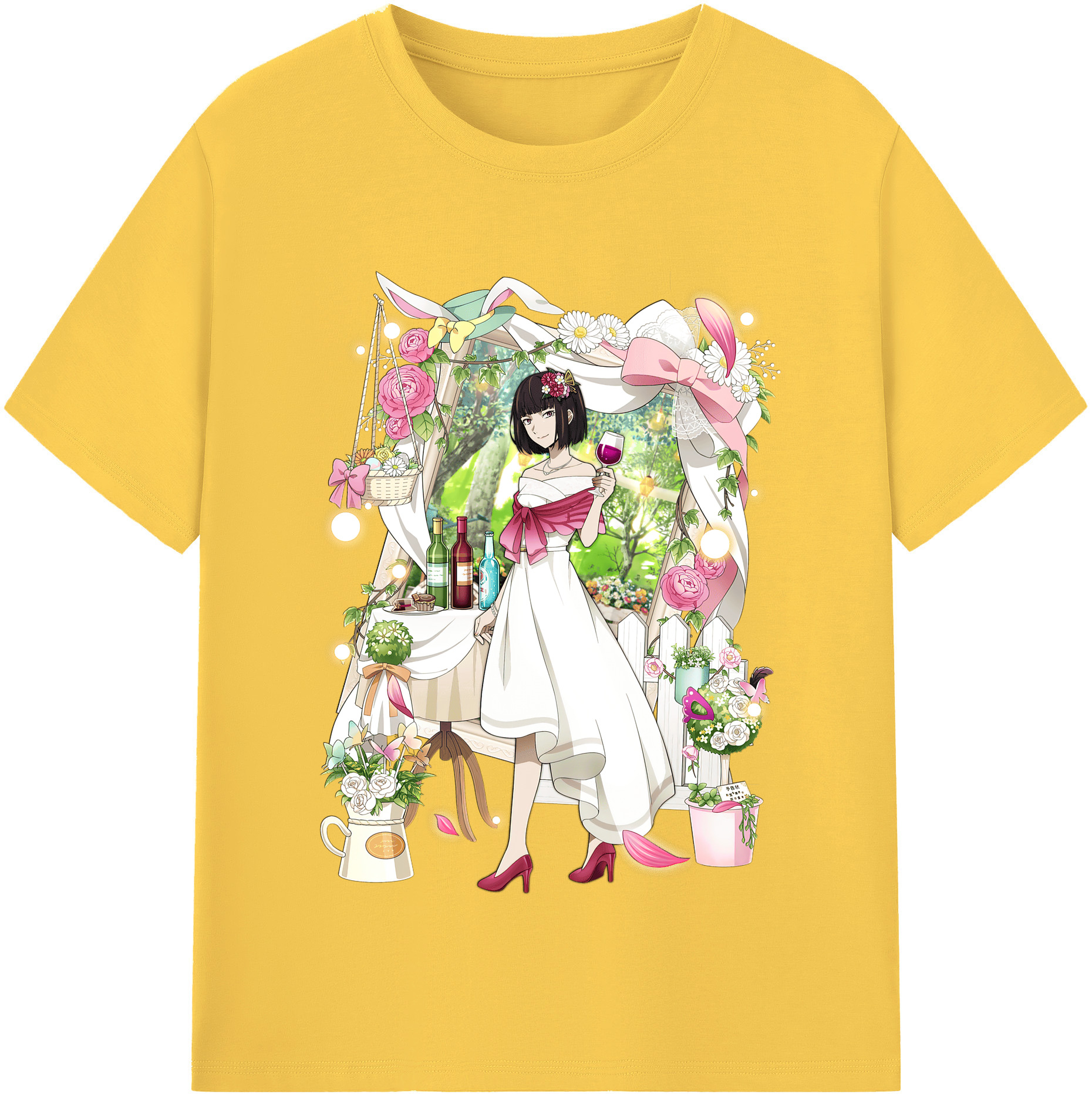 （画像用） 文豪ストレイドッグス Bungo Stray Dogs 綿100％半袖Tシャツ（フロントプリント）