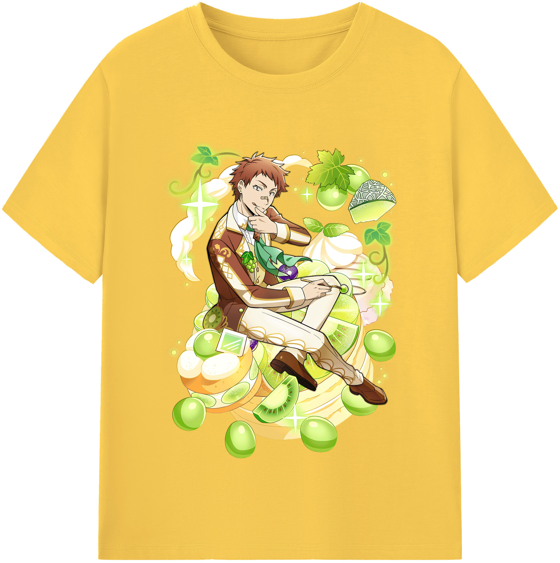 （画像用） 文豪ストレイドッグス Bungo Stray Dogs 綿100％半袖Tシャツ（フロントプリント）