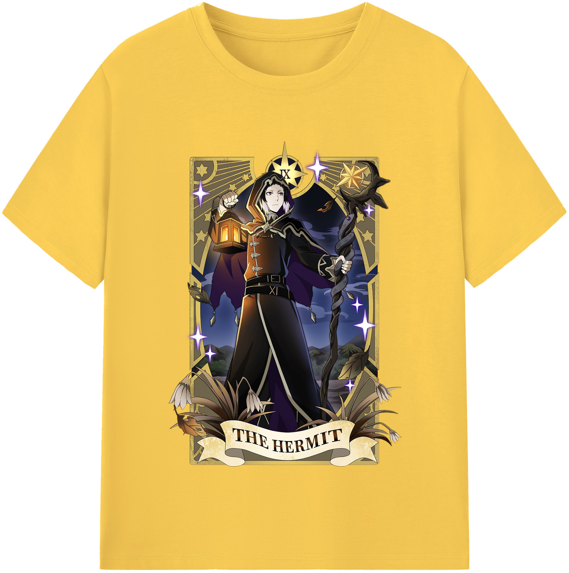 （画像用） 文豪ストレイドッグス Bungo Stray Dogs 綿100％半袖Tシャツ（フロントプリント）