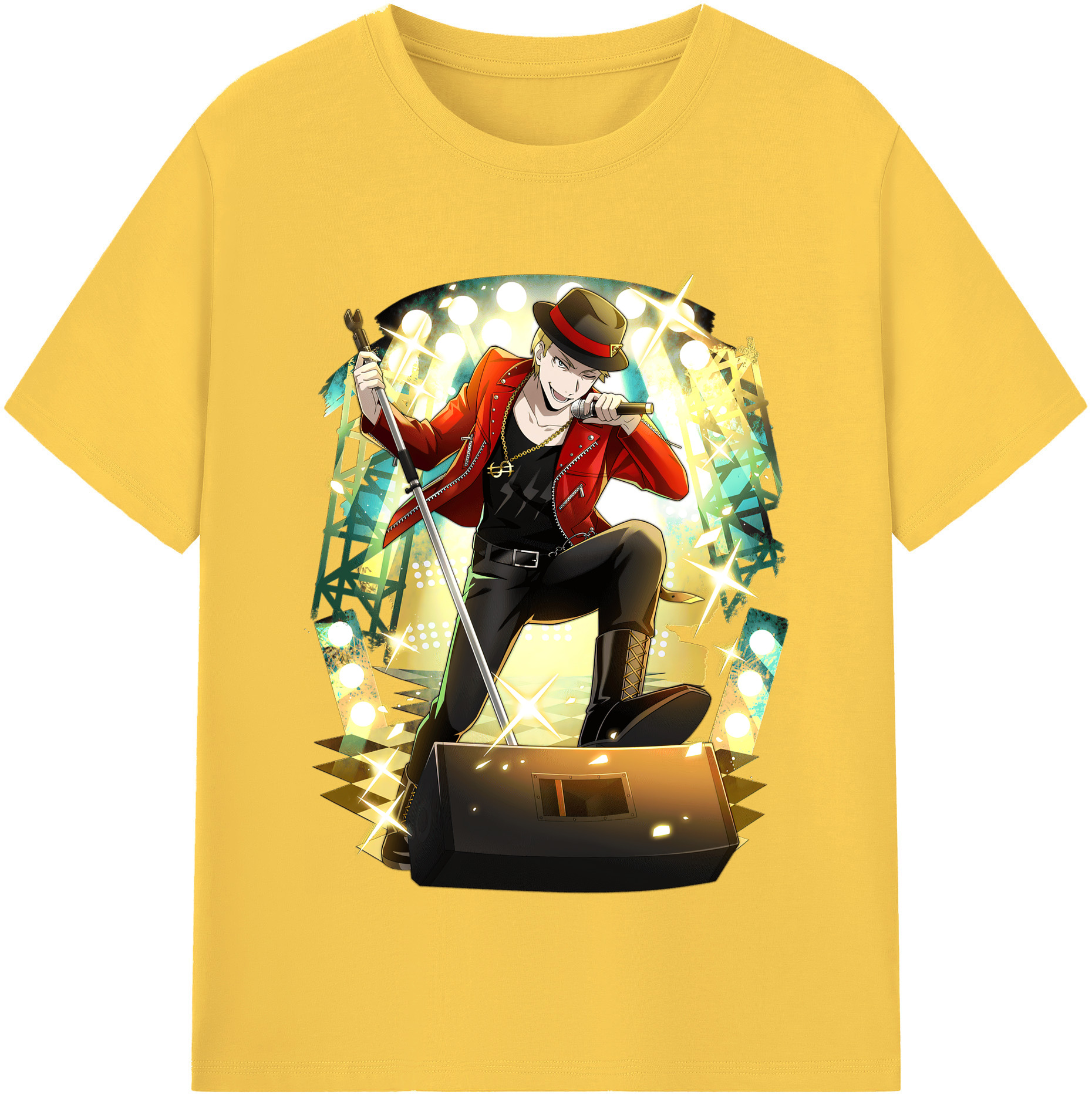 （画像用） 文豪ストレイドッグス Bungo Stray Dogs 綿100％半袖Tシャツ（フロントプリント）