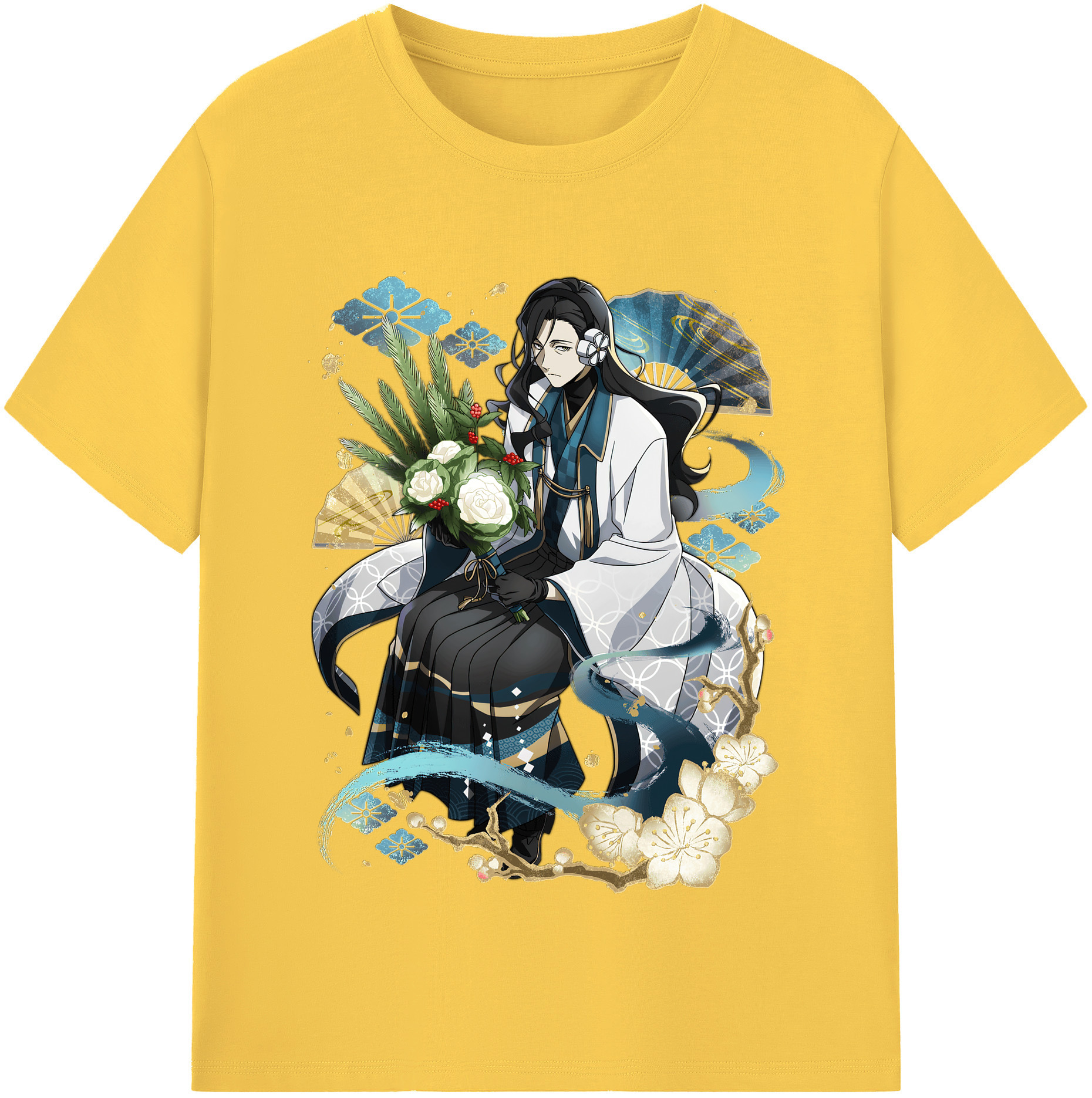 （画像用） 文豪ストレイドッグス Bungo Stray Dogs 綿100％半袖Tシャツ（フロントプリント）