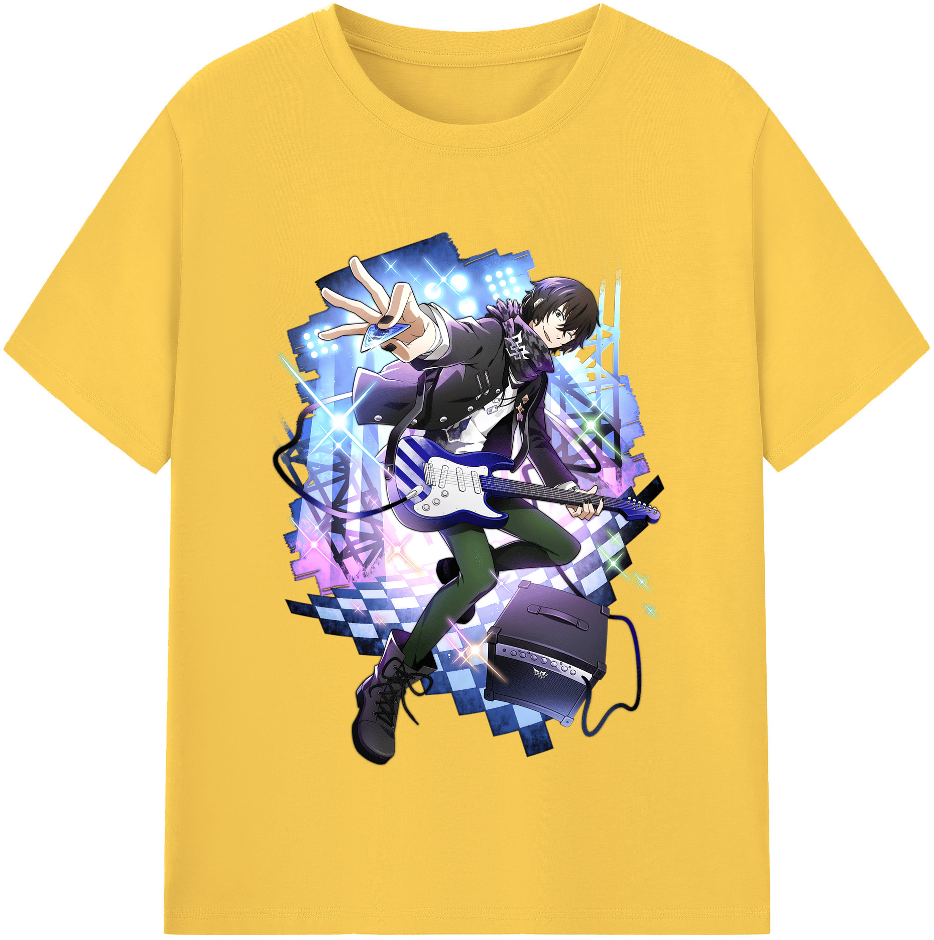 （画像用） 文豪ストレイドッグス Bungo Stray Dogs 綿100％半袖Tシャツ（フロントプリント）