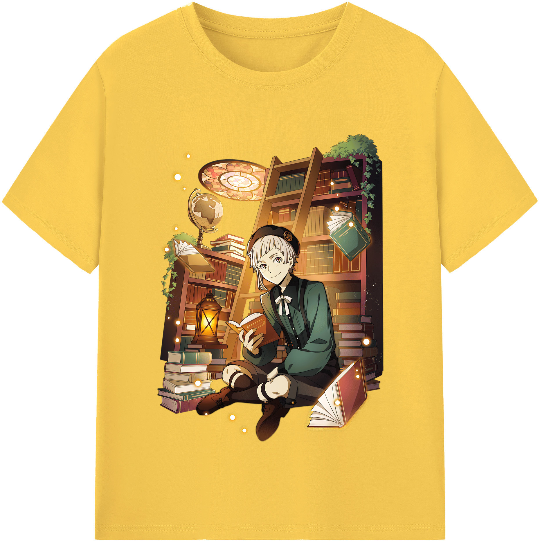 （画像用） 文豪ストレイドッグス Bungo Stray Dogs 綿100％半袖Tシャツ（フロントプリント）