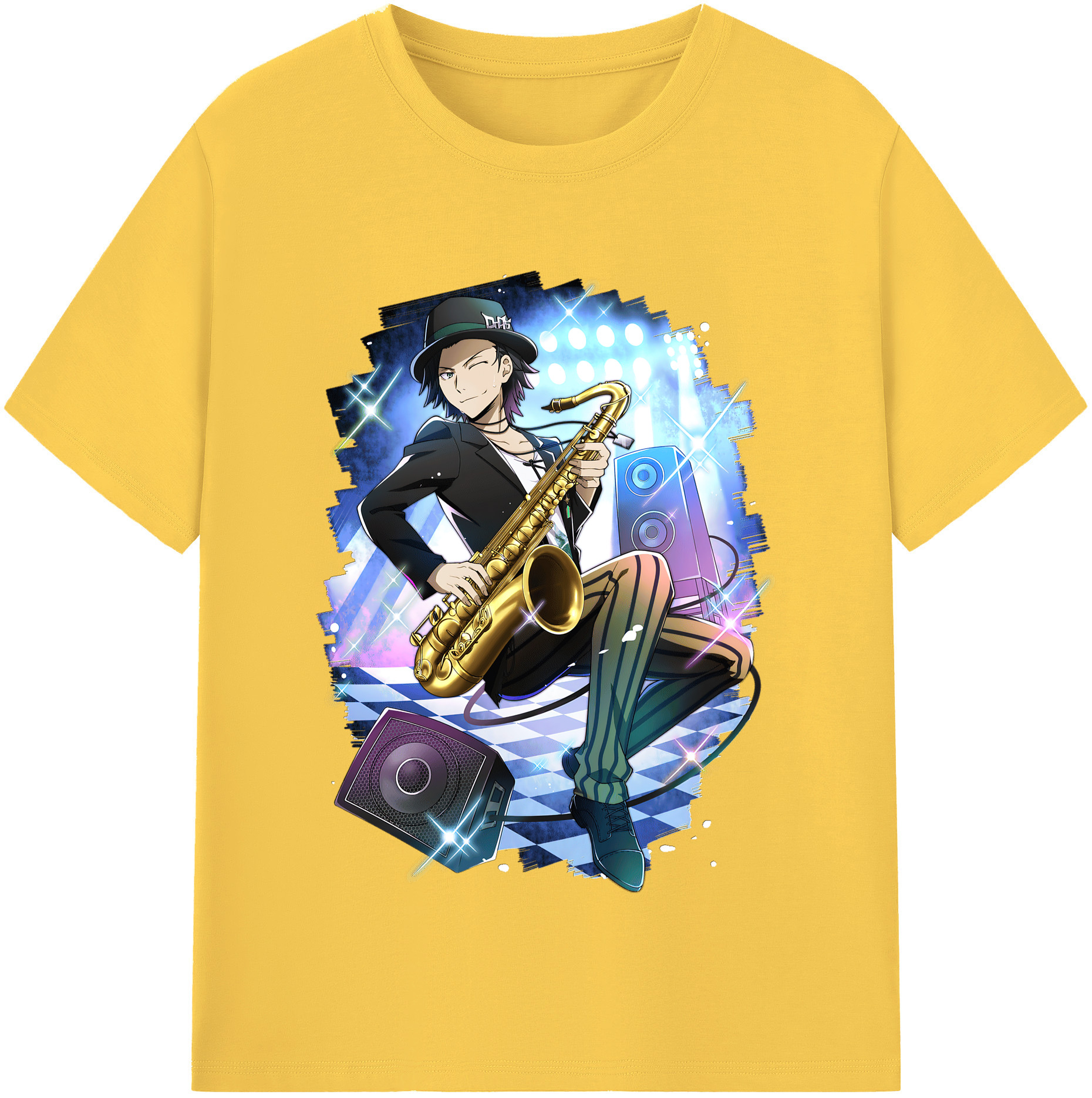 （画像用） 文豪ストレイドッグス Bungo Stray Dogs 綿100％半袖Tシャツ（フロントプリント）
