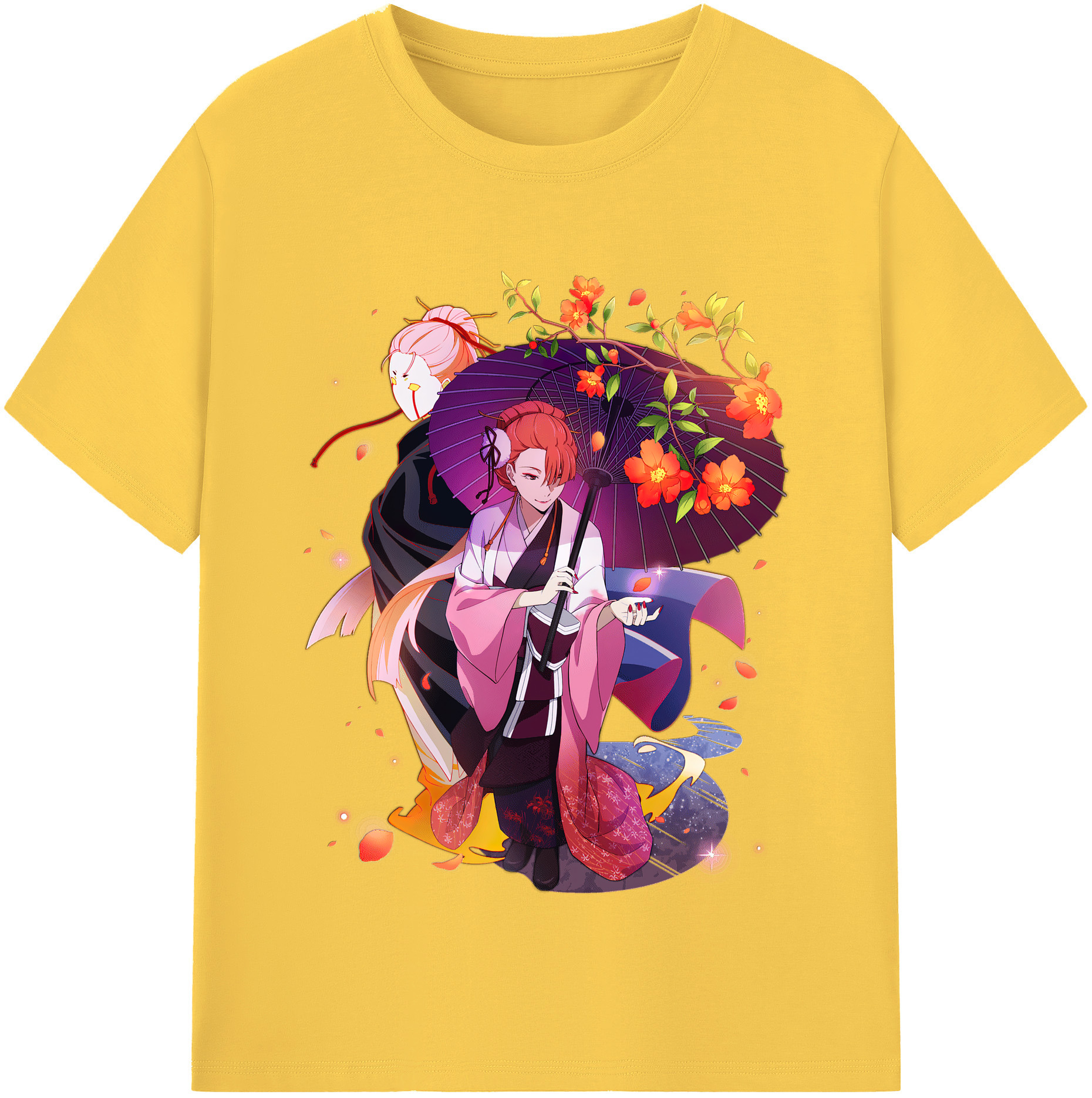 （画像用） 文豪ストレイドッグス Bungo Stray Dogs 綿100％半袖Tシャツ（フロントプリント）