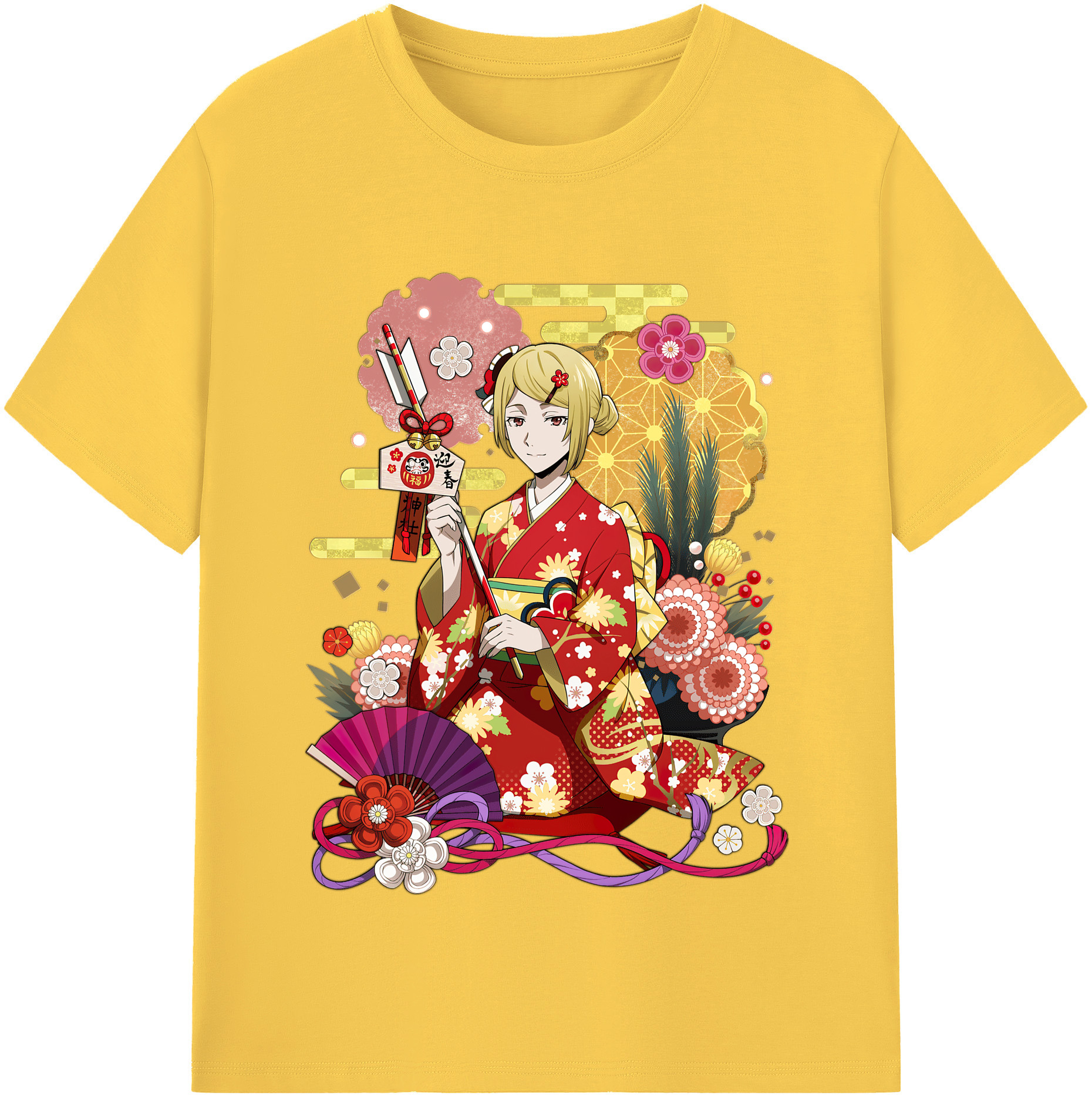 （画像用） 文豪ストレイドッグス Bungo Stray Dogs 綿100％半袖Tシャツ（フロントプリント）