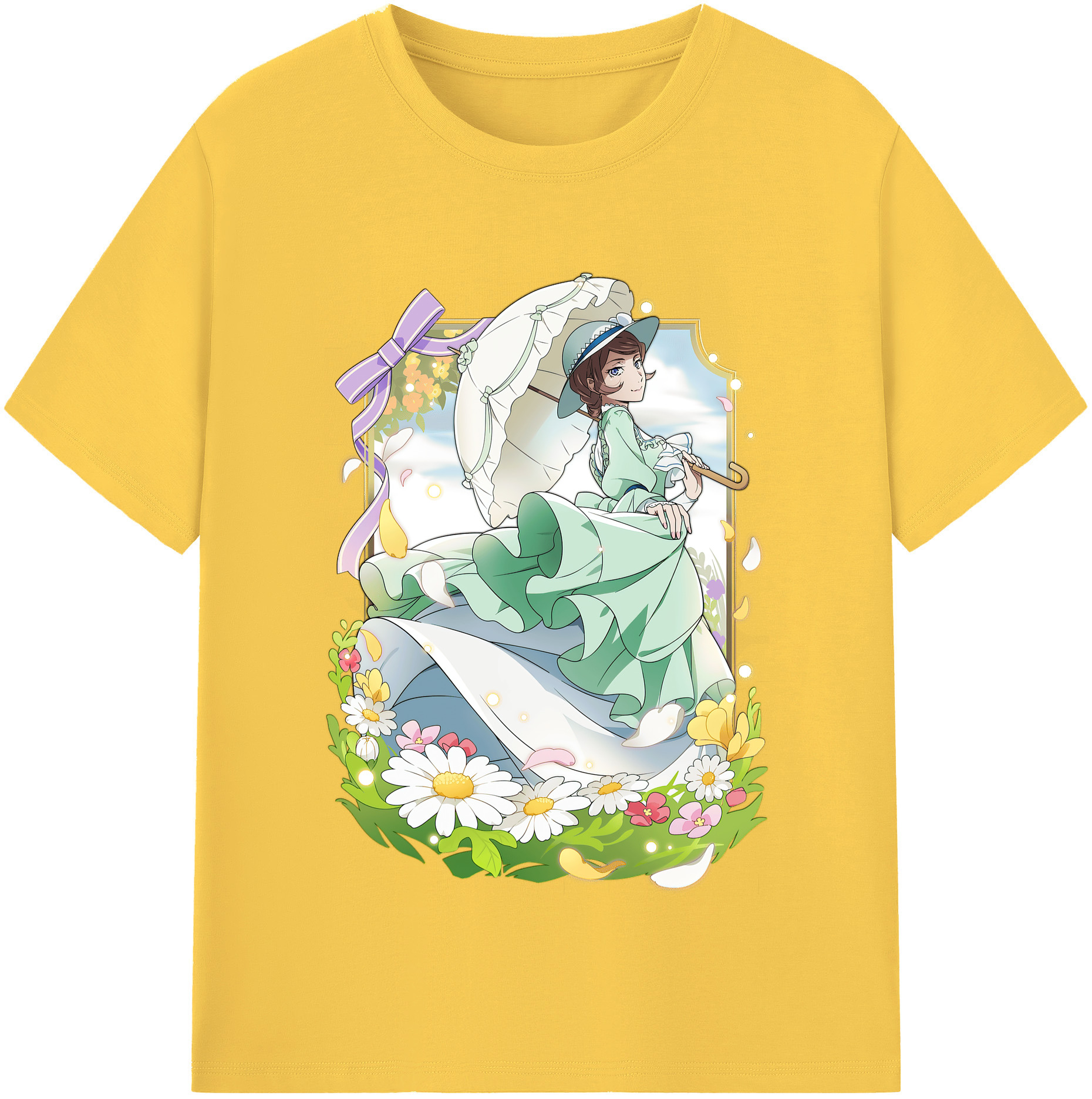 （画像用） 文豪ストレイドッグス Bungo Stray Dogs 綿100％半袖Tシャツ（フロントプリント）