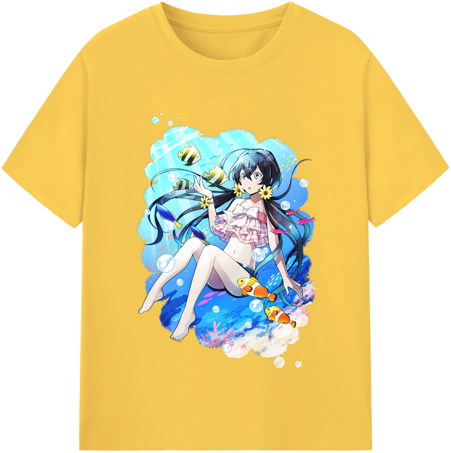 （画像用） 文豪ストレイドッグス Bungo Stray Dogs 綿100％半袖Tシャツ（フロントプリント）