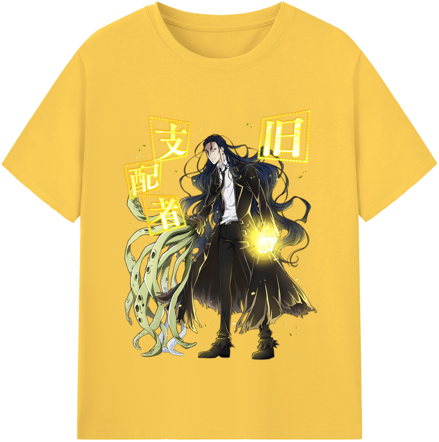 （画像用） 文豪ストレイドッグス Bungo Stray Dogs 綿100％半袖Tシャツ（フロントプリント）