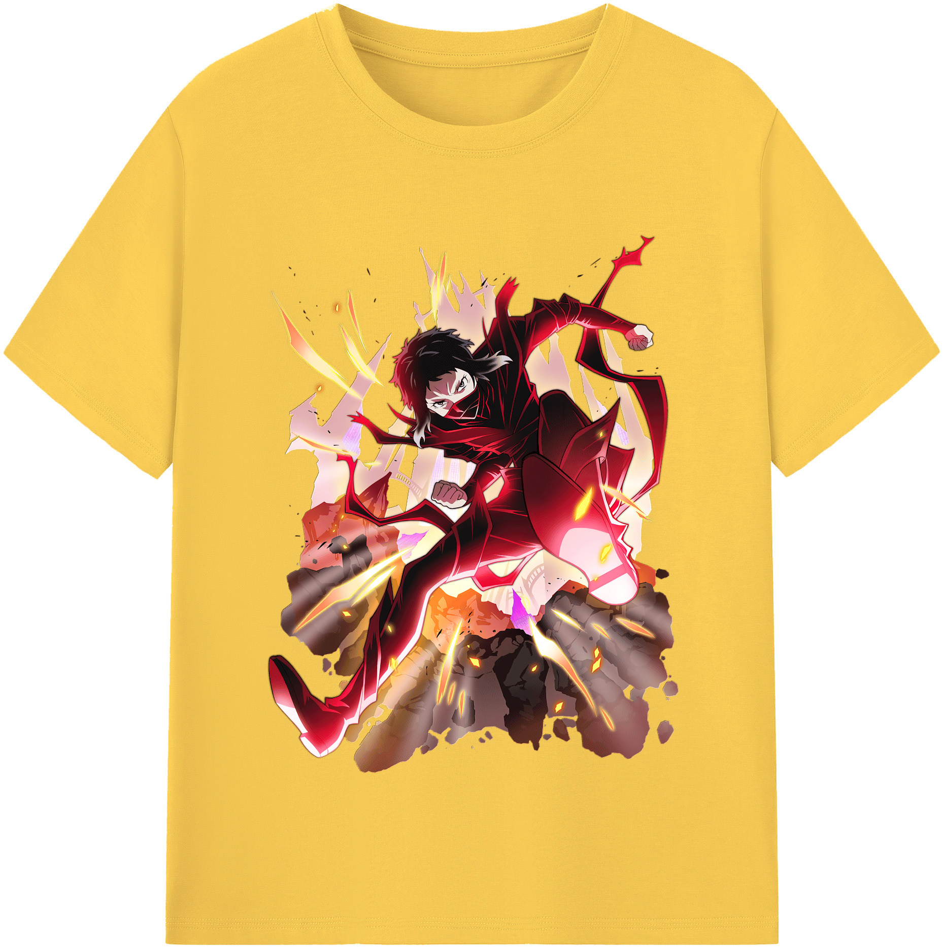 （画像用） 文豪ストレイドッグス Bungo Stray Dogs 綿100％半袖Tシャツ（フロントプリント）