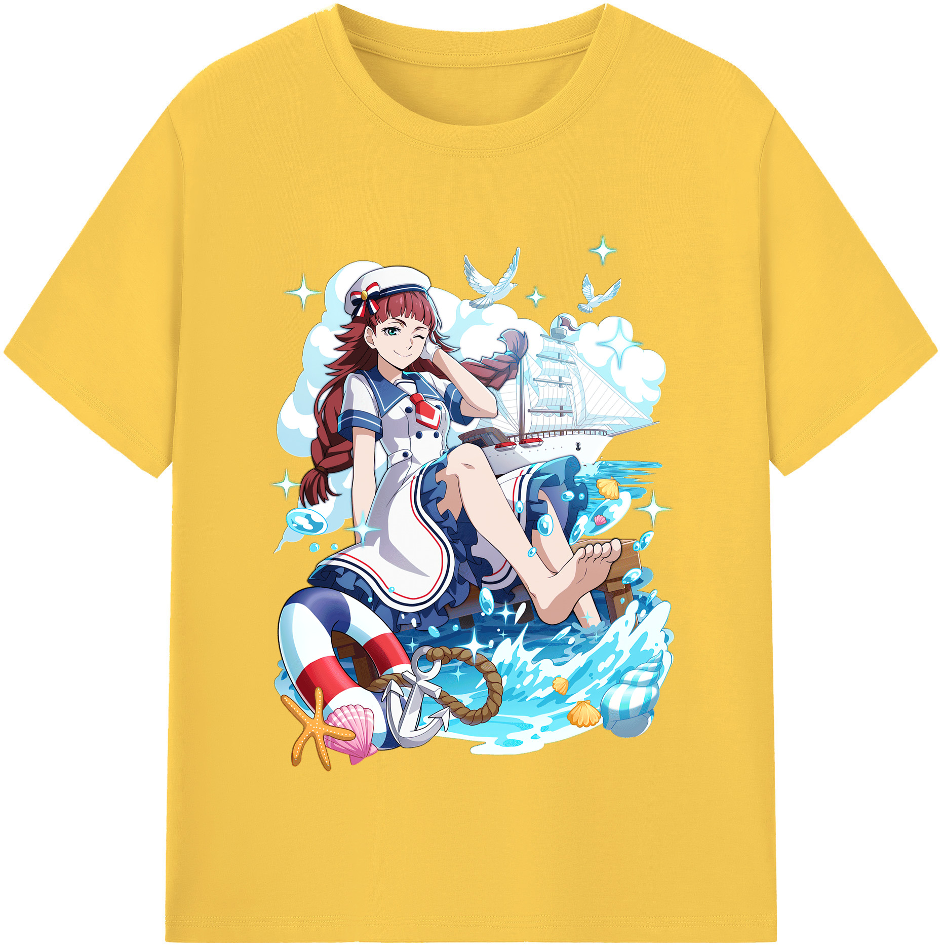 （画像用） 文豪ストレイドッグス Bungo Stray Dogs 綿100％半袖Tシャツ（フロントプリント）