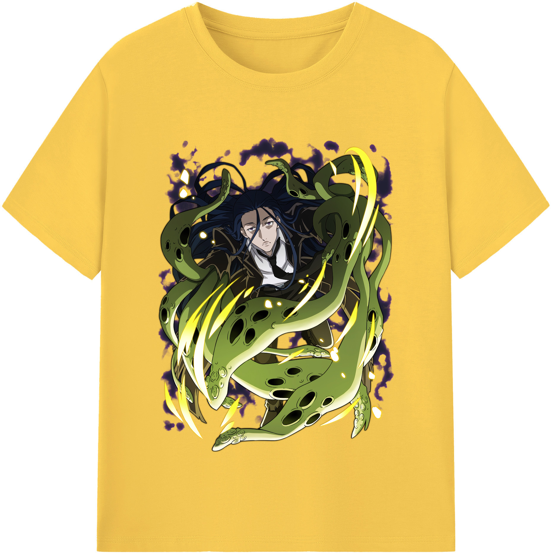 （画像用） 文豪ストレイドッグス Bungo Stray Dogs 綿100％半袖Tシャツ（フロントプリント）