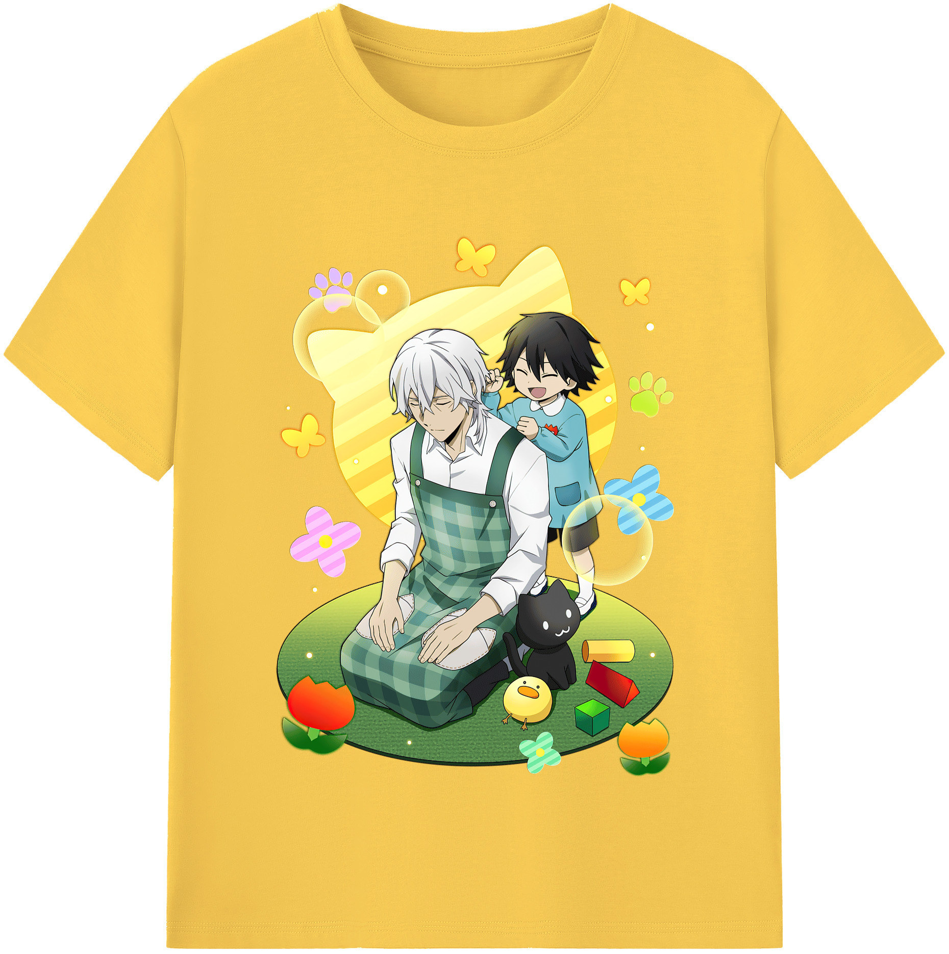（画像用） 文豪ストレイドッグス Bungo Stray Dogs 綿100％半袖Tシャツ（フロントプリント）