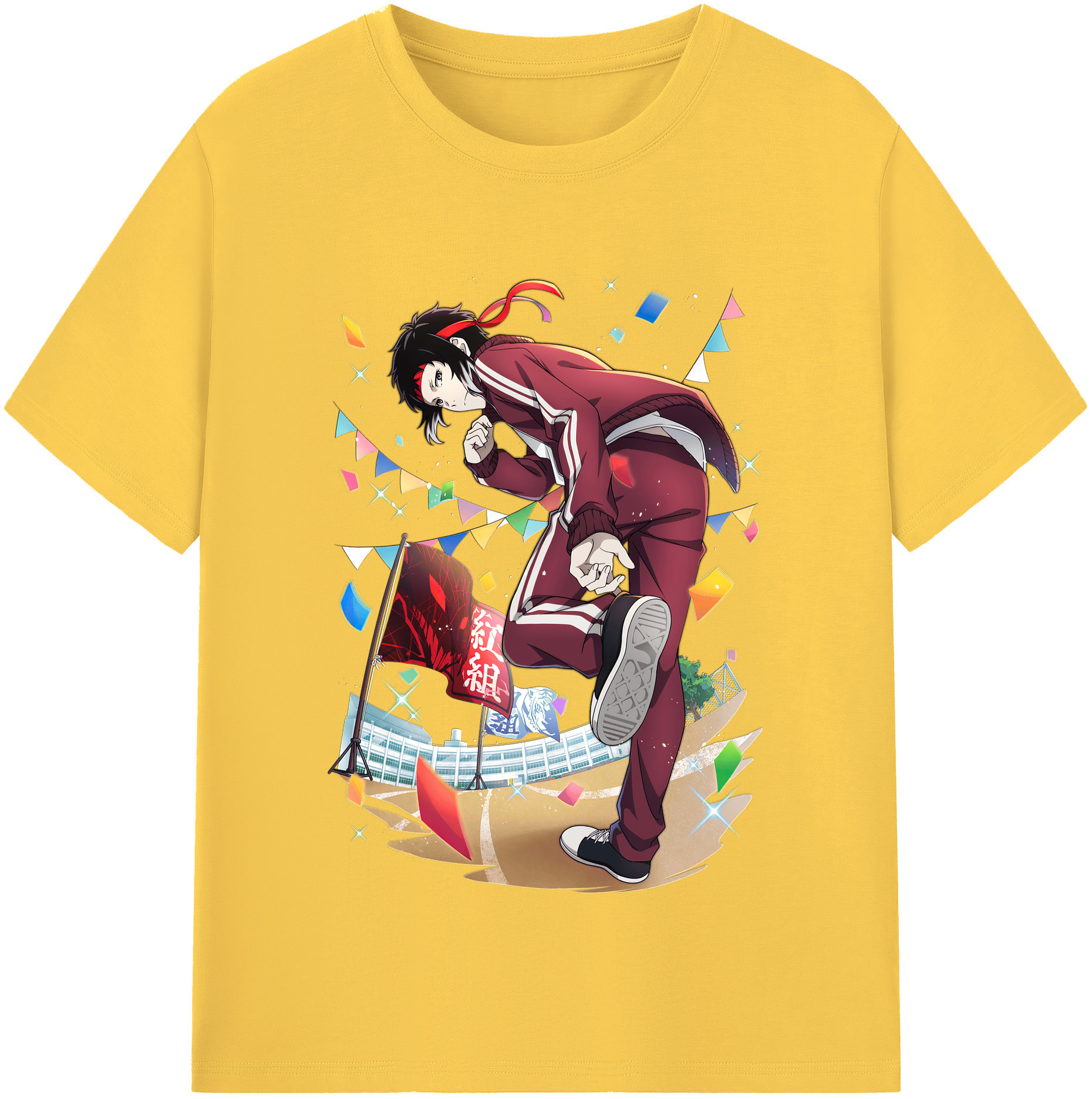 （画像用） 文豪ストレイドッグス Bungo Stray Dogs 綿100％半袖Tシャツ（フロントプリント）