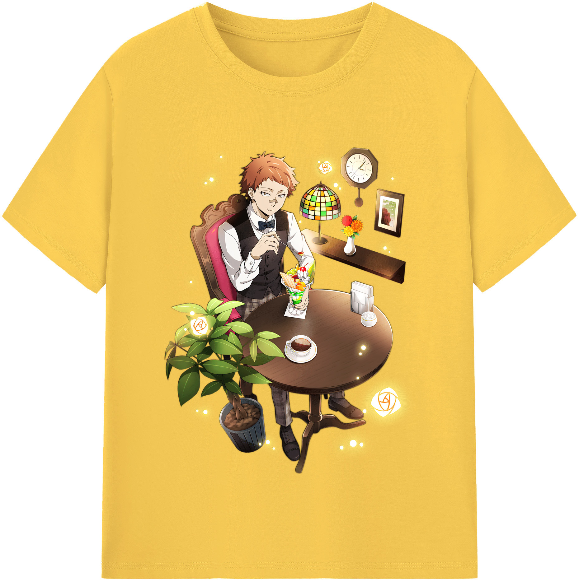 （画像用） 文豪ストレイドッグス Bungo Stray Dogs 綿100％半袖Tシャツ（フロントプリント）