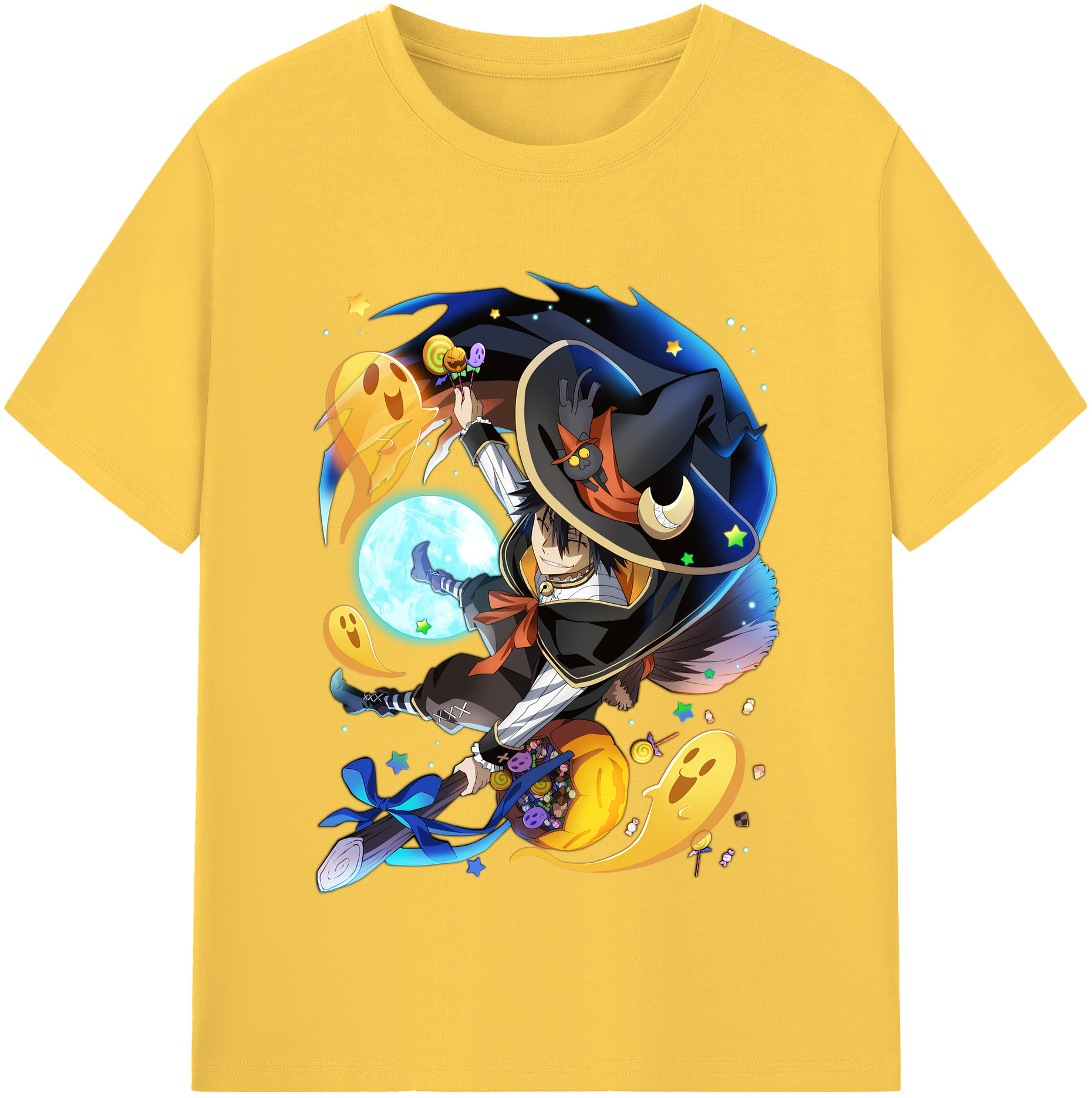 （画像用） 文豪ストレイドッグス Bungo Stray Dogs 綿100％半袖Tシャツ（フロントプリント）