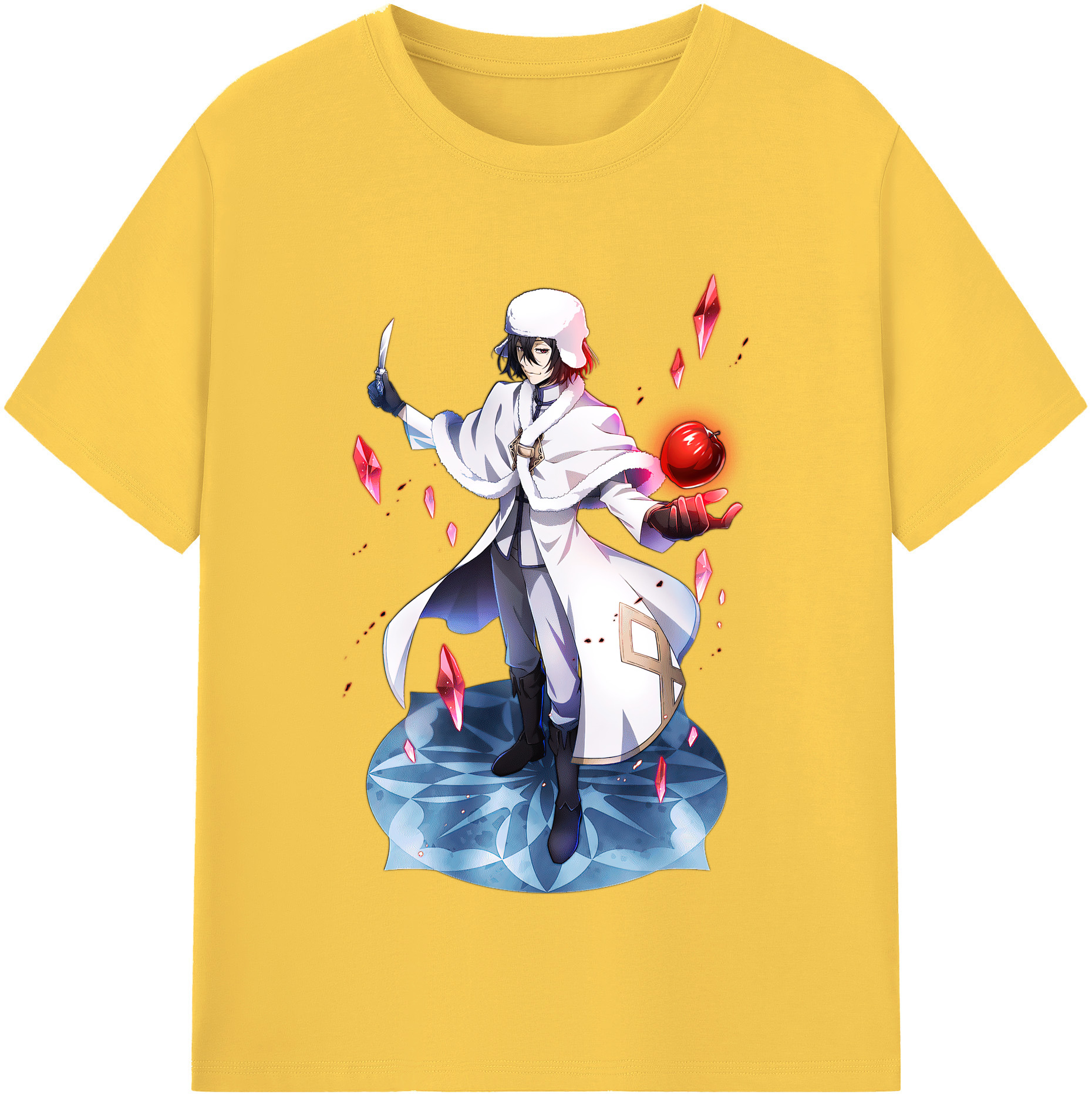 （画像用） 文豪ストレイドッグス Bungo Stray Dogs 綿100％半袖Tシャツ（フロントプリント）