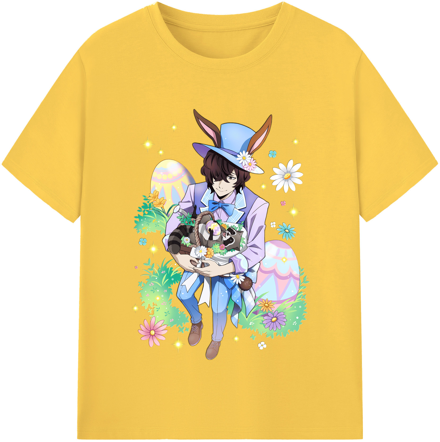 （画像用） 文豪ストレイドッグス Bungo Stray Dogs 綿100％半袖Tシャツ（フロントプリント）