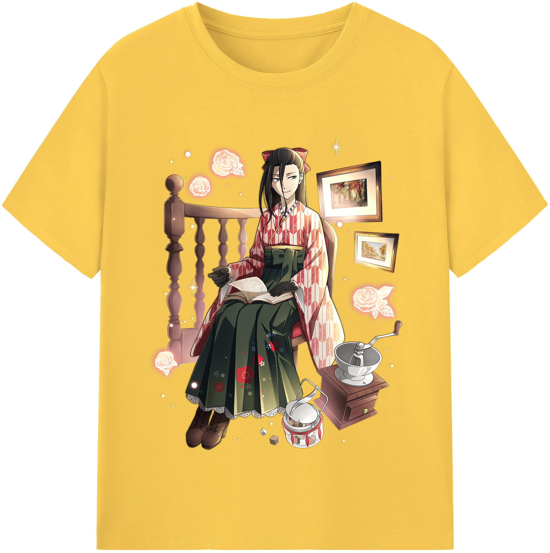 （画像用） 文豪ストレイドッグス Bungo Stray Dogs 綿100％半袖Tシャツ（フロントプリント）