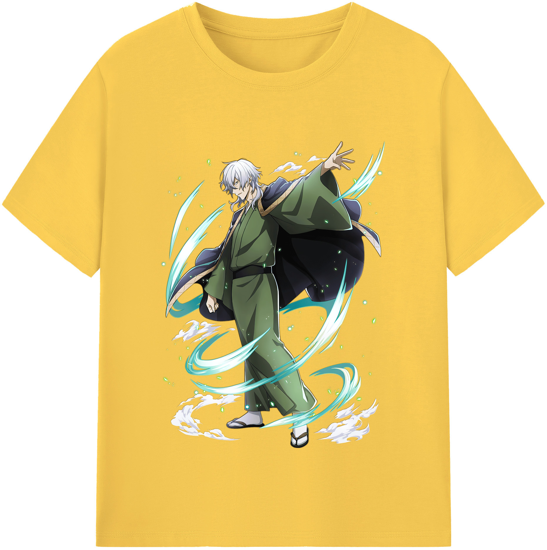 （画像用） 文豪ストレイドッグス Bungo Stray Dogs 綿100％半袖Tシャツ（フロントプリント）