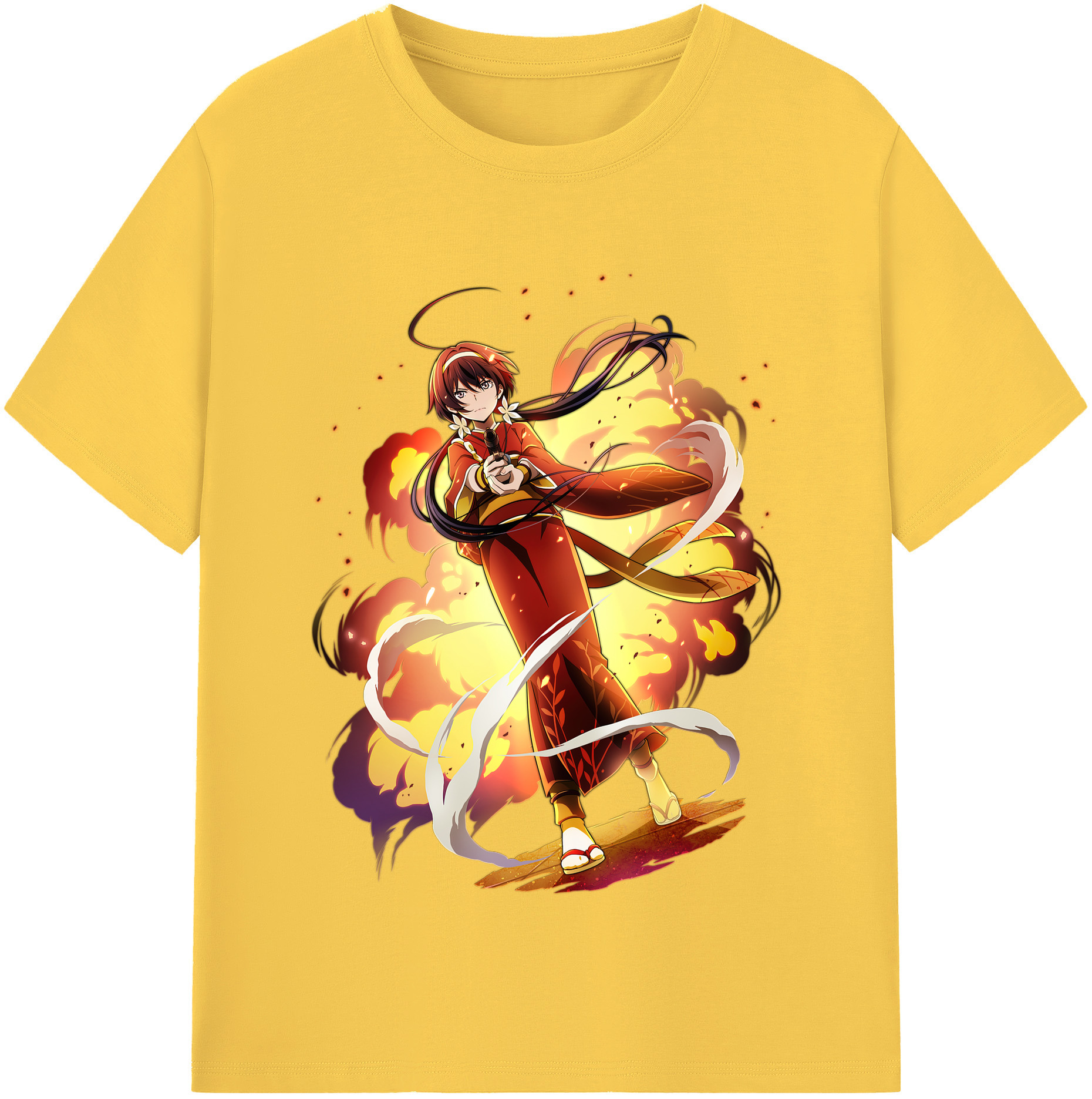 （画像用） 文豪ストレイドッグス Bungo Stray Dogs 綿100％半袖Tシャツ（フロントプリント）