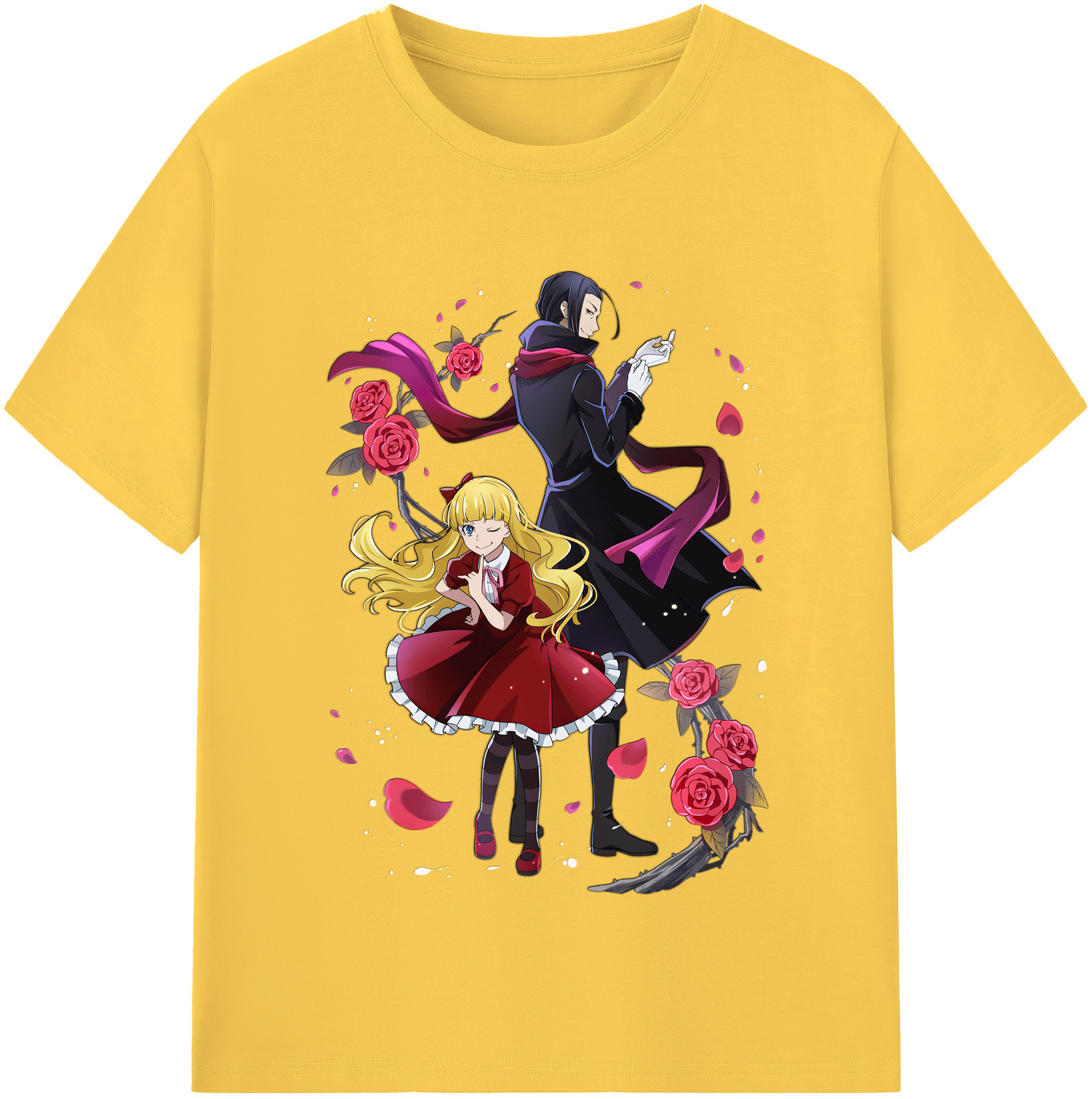 （画像用） 文豪ストレイドッグス Bungo Stray Dogs 綿100％半袖Tシャツ（フロントプリント）