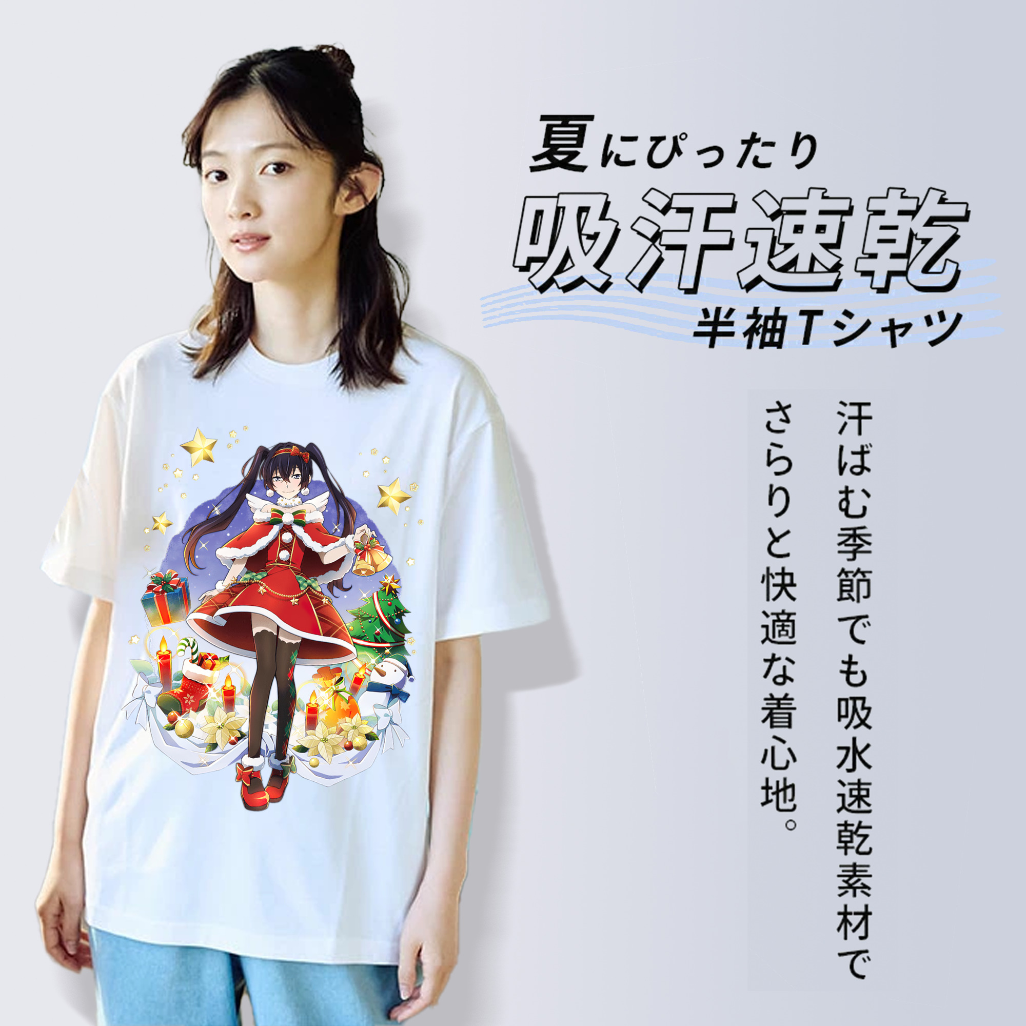 文豪ストレイドッグス Bungo Stray Dogs 綿100％半袖Tシャツ（フロントプリント）