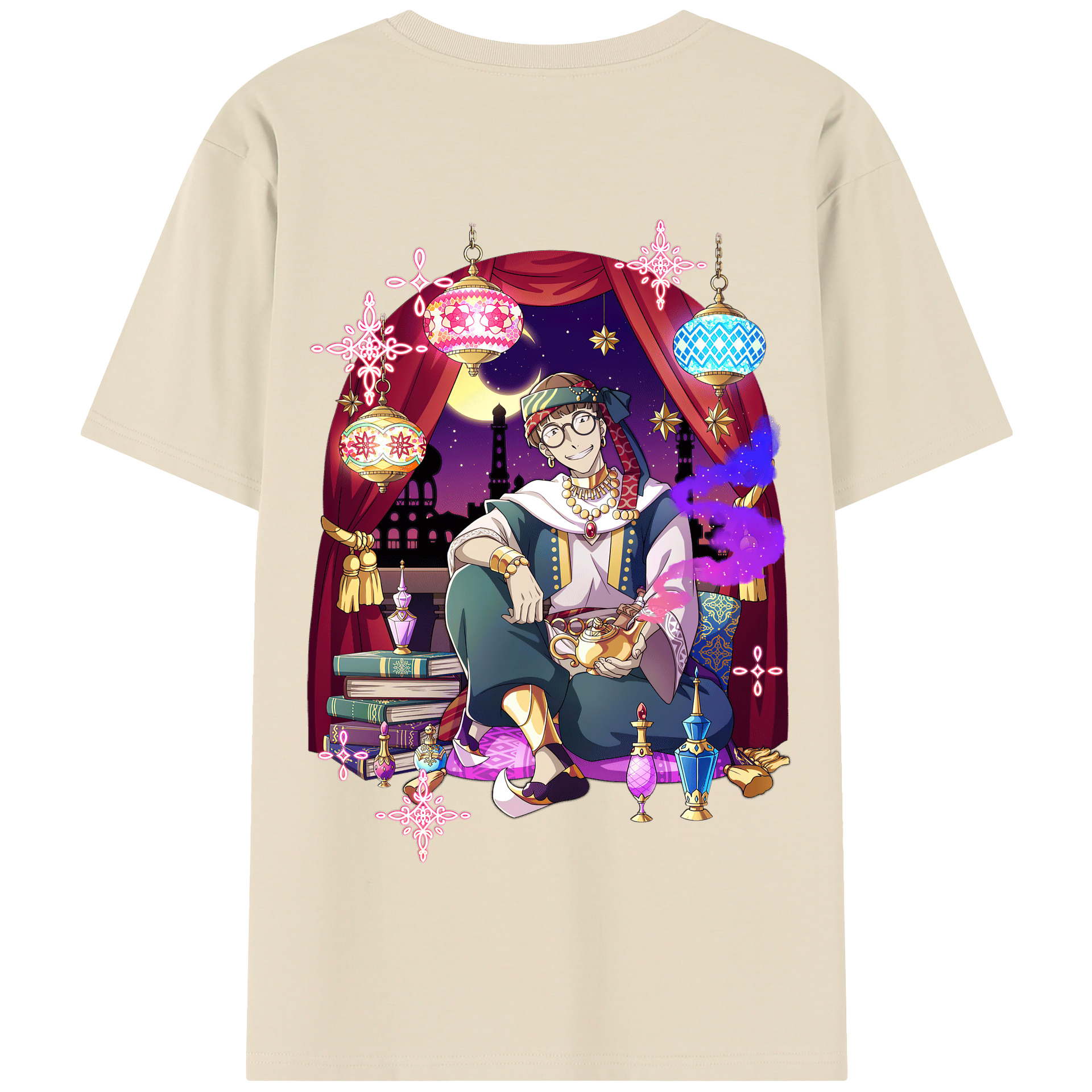 （画像用） 文豪ストレイドッグス Bungo Stray Dogs 綿100％半袖Tシャツ（背面プリント）