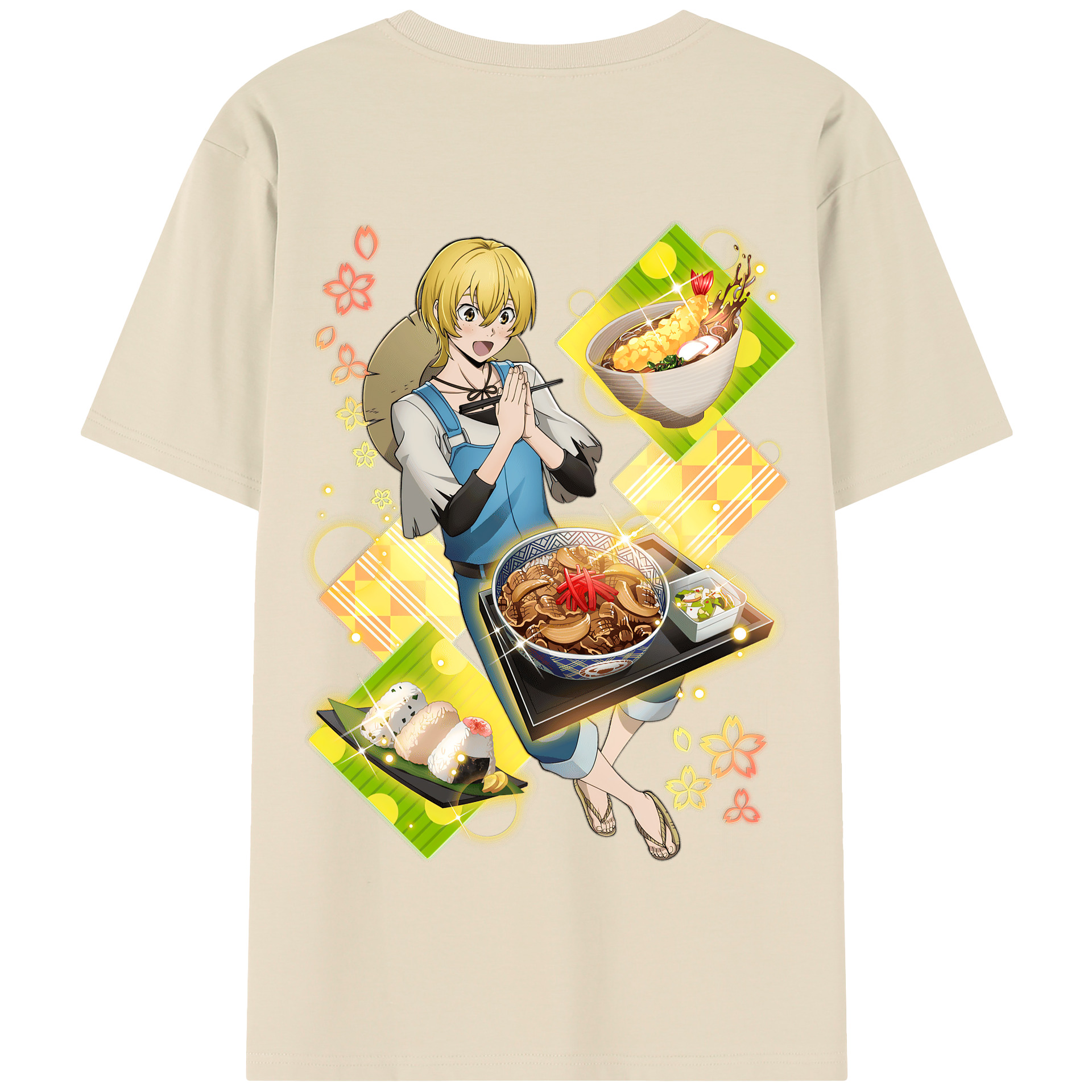 （画像用） 文豪ストレイドッグス Bungo Stray Dogs 綿100％半袖Tシャツ（背面プリント）