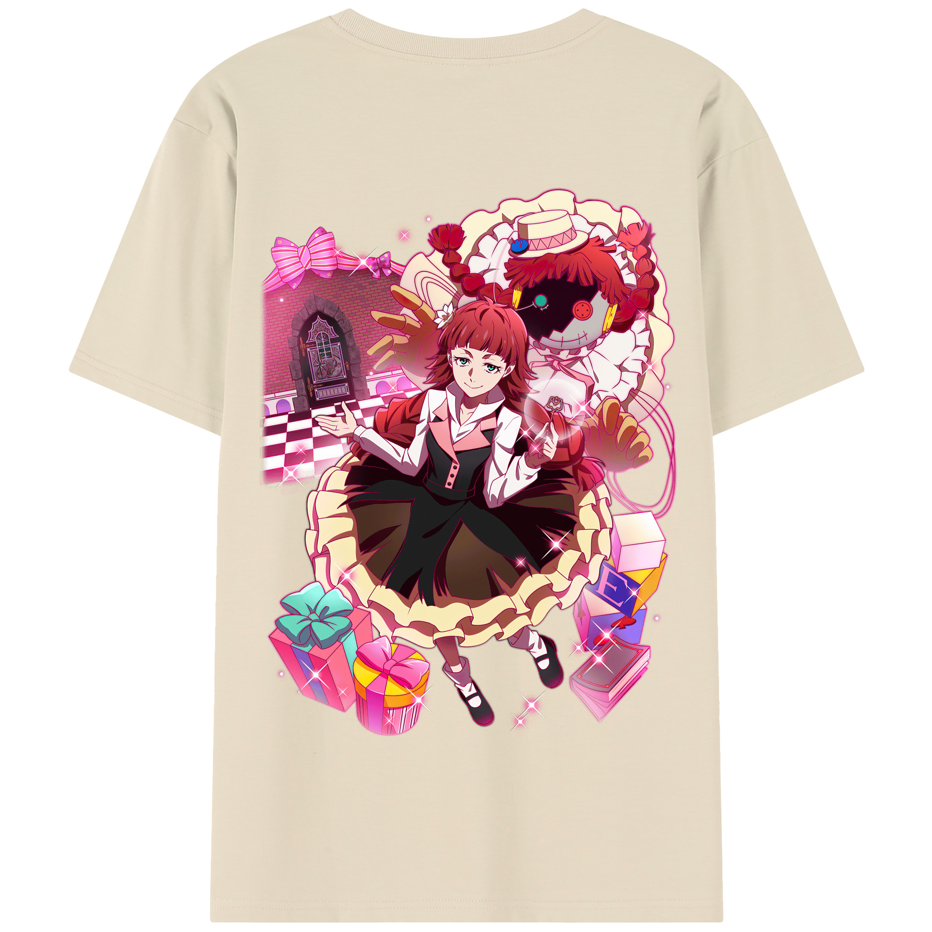 （画像用） 文豪ストレイドッグス Bungo Stray Dogs 綿100％半袖Tシャツ（背面プリント）