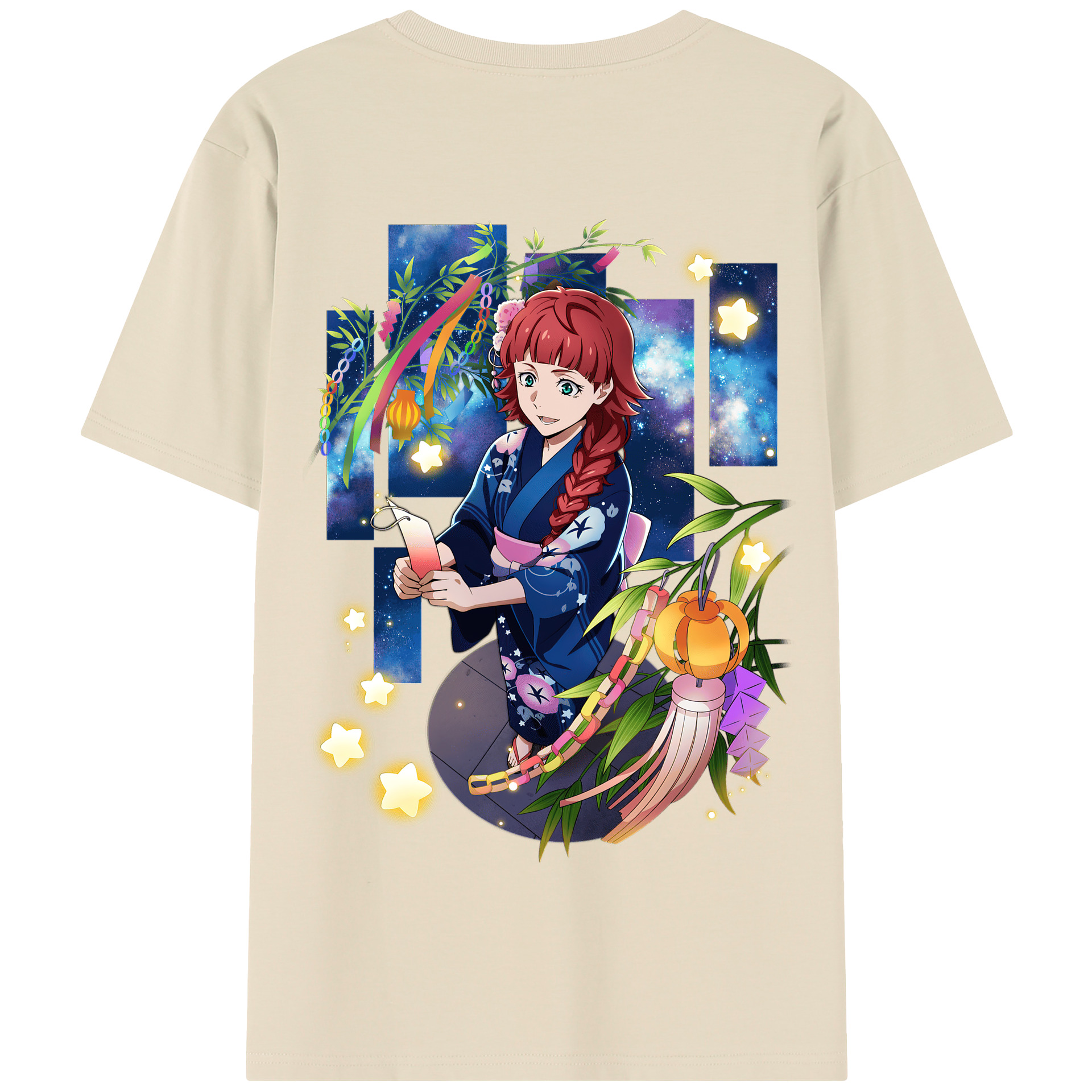 （画像用） 文豪ストレイドッグス Bungo Stray Dogs 綿100％半袖Tシャツ（背面プリント）