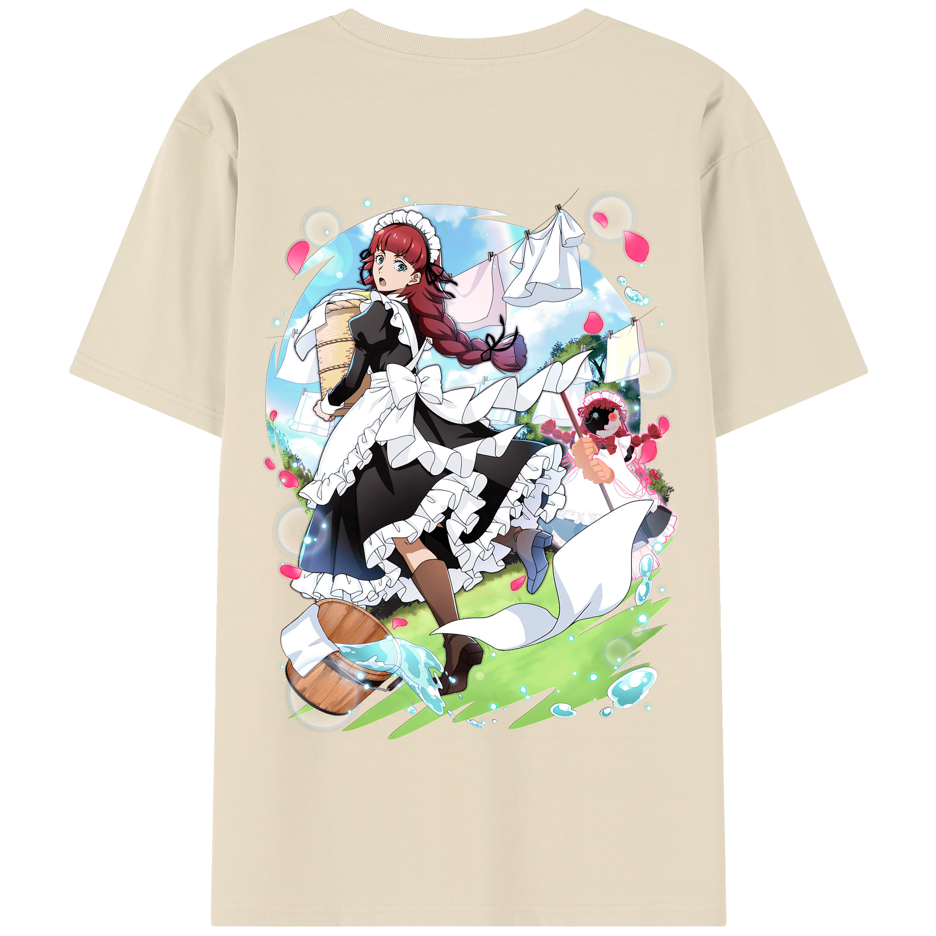 （画像用） 文豪ストレイドッグス Bungo Stray Dogs 綿100％半袖Tシャツ（背面プリント）