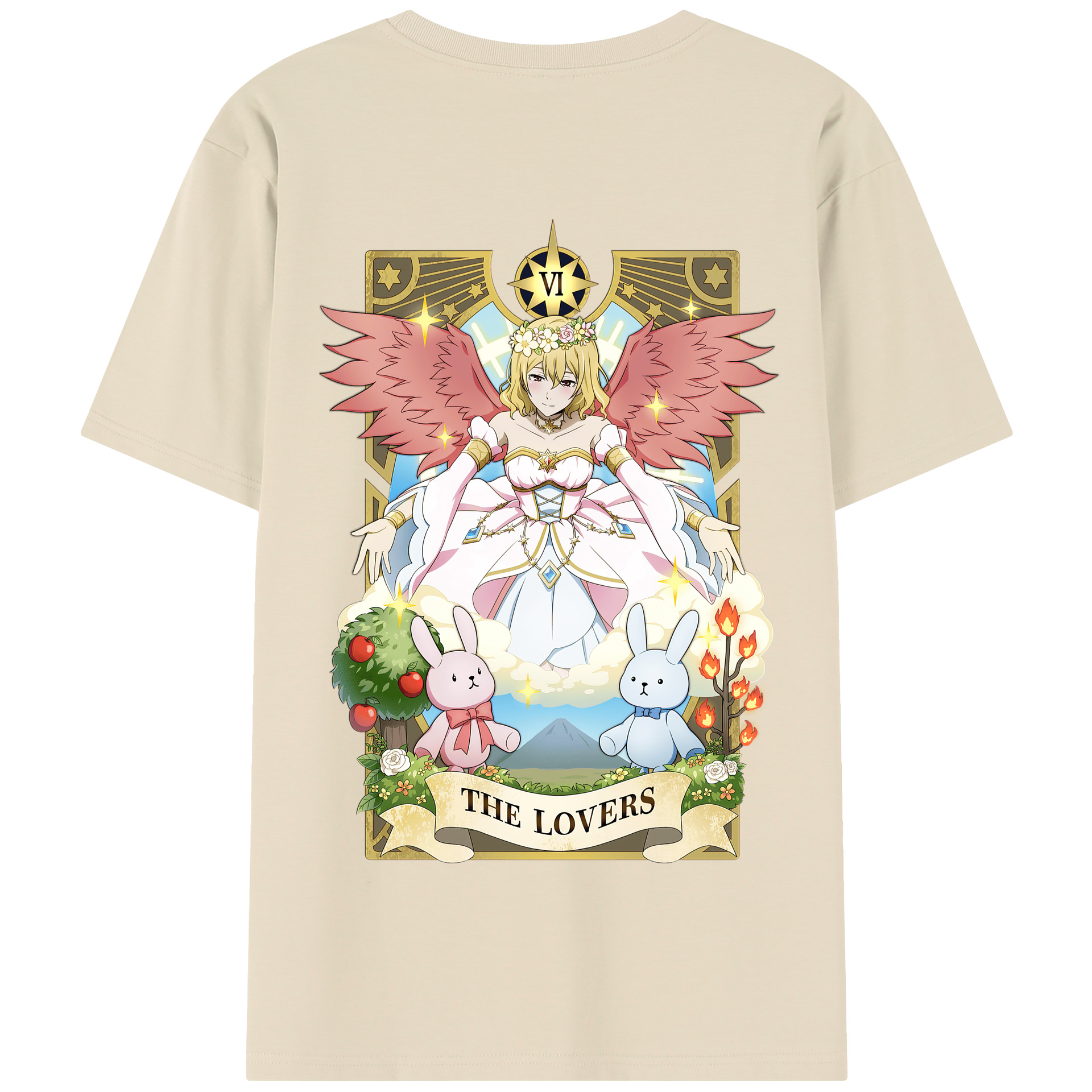 （画像用） 文豪ストレイドッグス Bungo Stray Dogs 綿100％半袖Tシャツ（背面プリント）