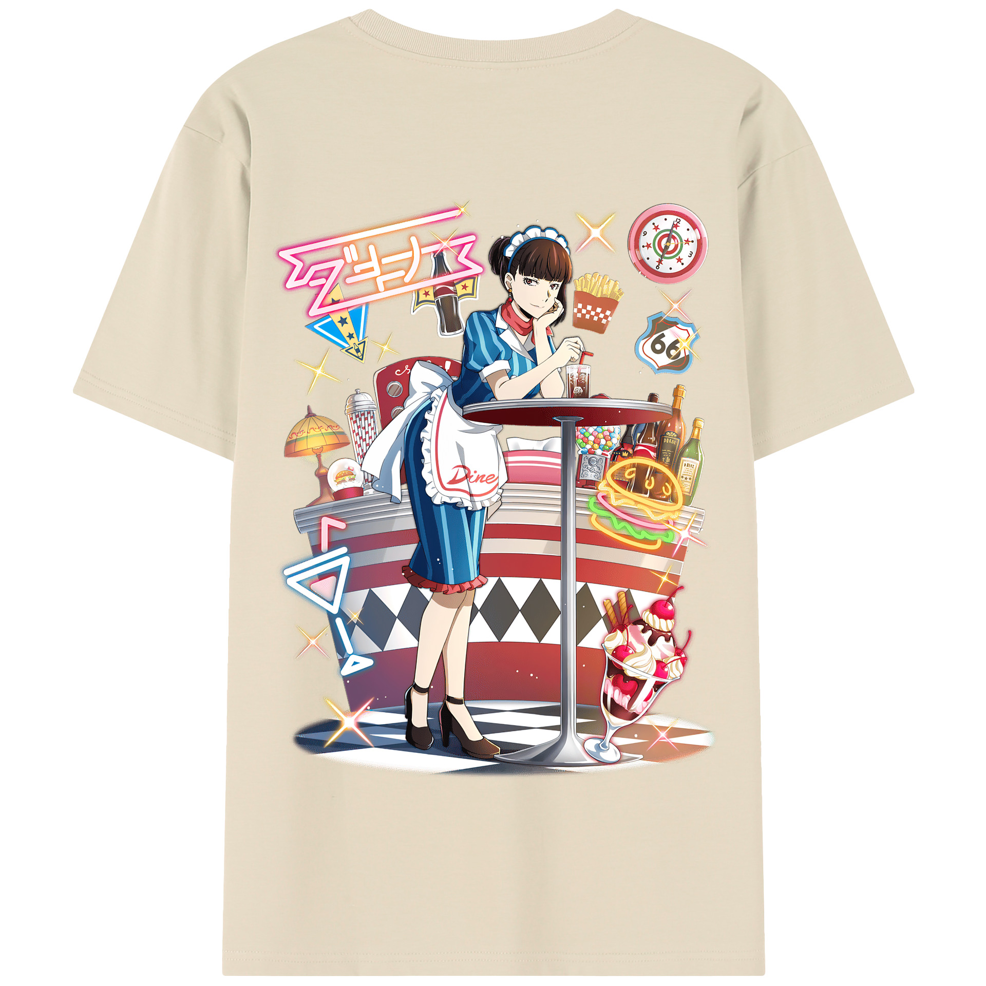 （画像用） 文豪ストレイドッグス Bungo Stray Dogs 綿100％半袖Tシャツ（背面プリント）