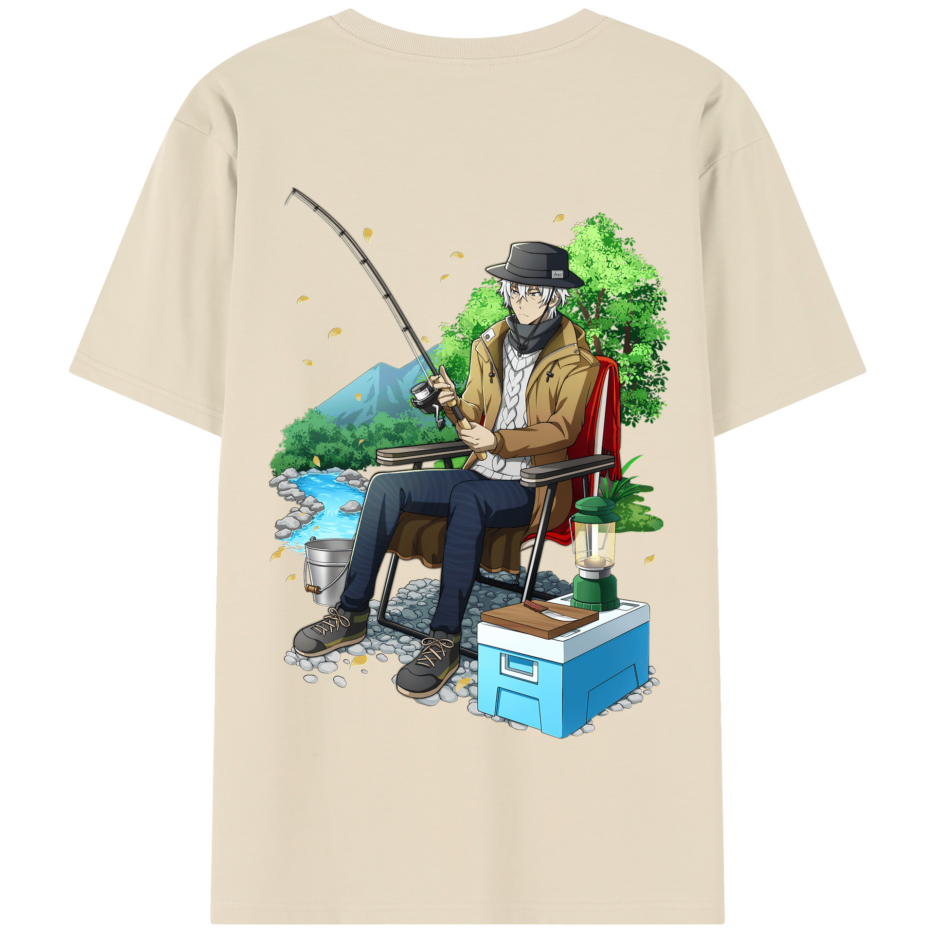 （画像用） 文豪ストレイドッグス Bungo Stray Dogs 綿100％半袖Tシャツ（背面プリント）
