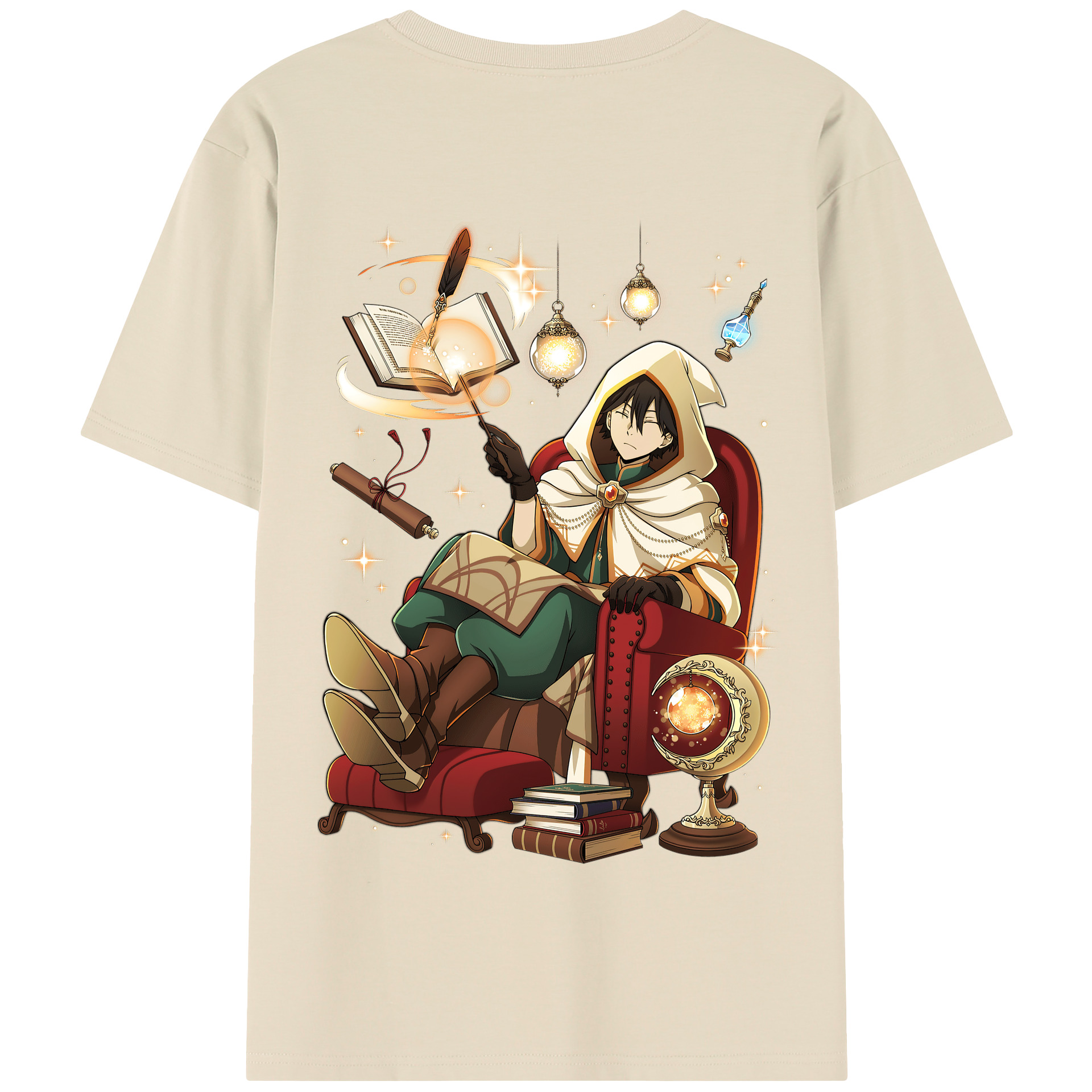 （画像用） 文豪ストレイドッグス Bungo Stray Dogs 綿100％半袖Tシャツ（背面プリント）