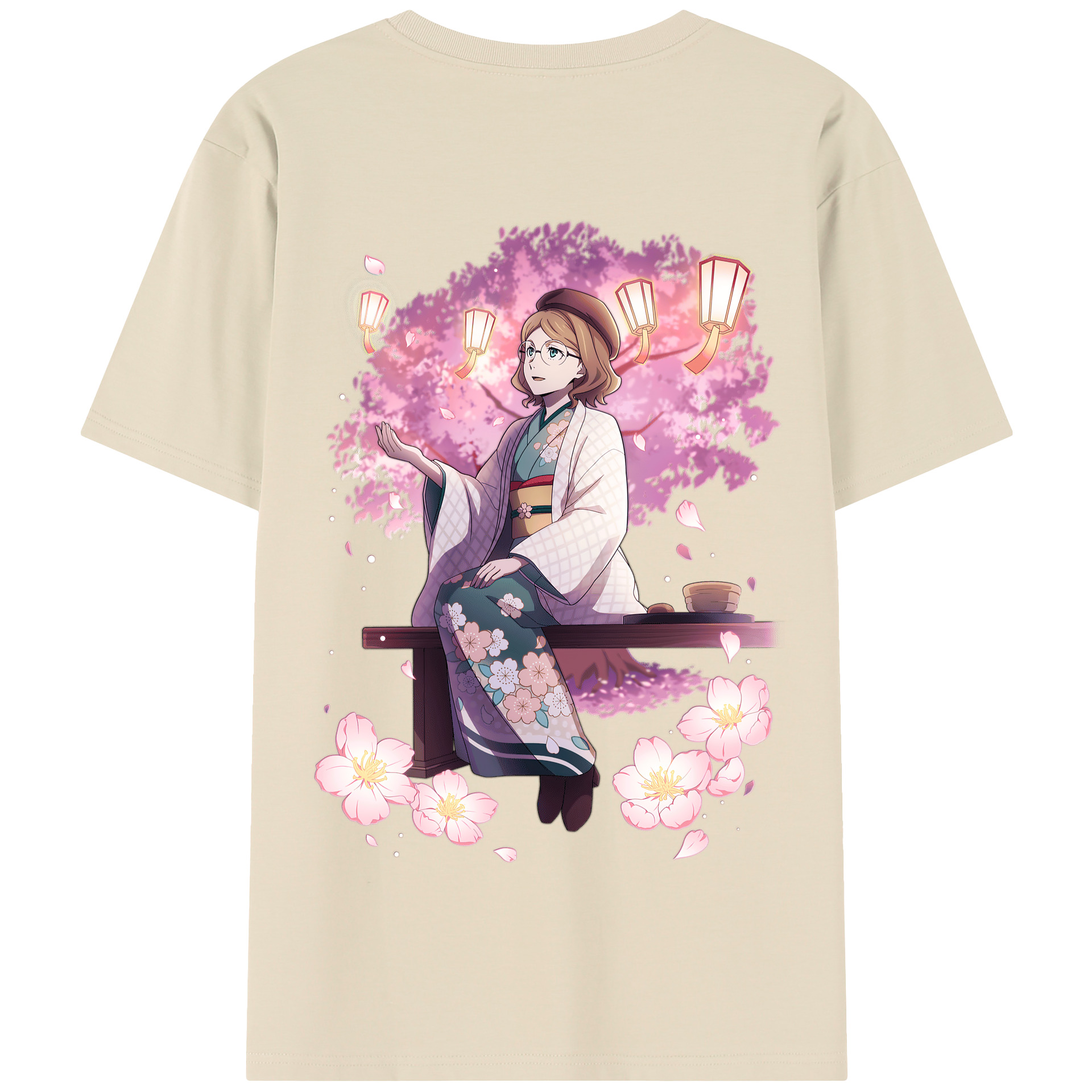 （画像用） 文豪ストレイドッグス Bungo Stray Dogs 綿100％半袖Tシャツ（背面プリント）