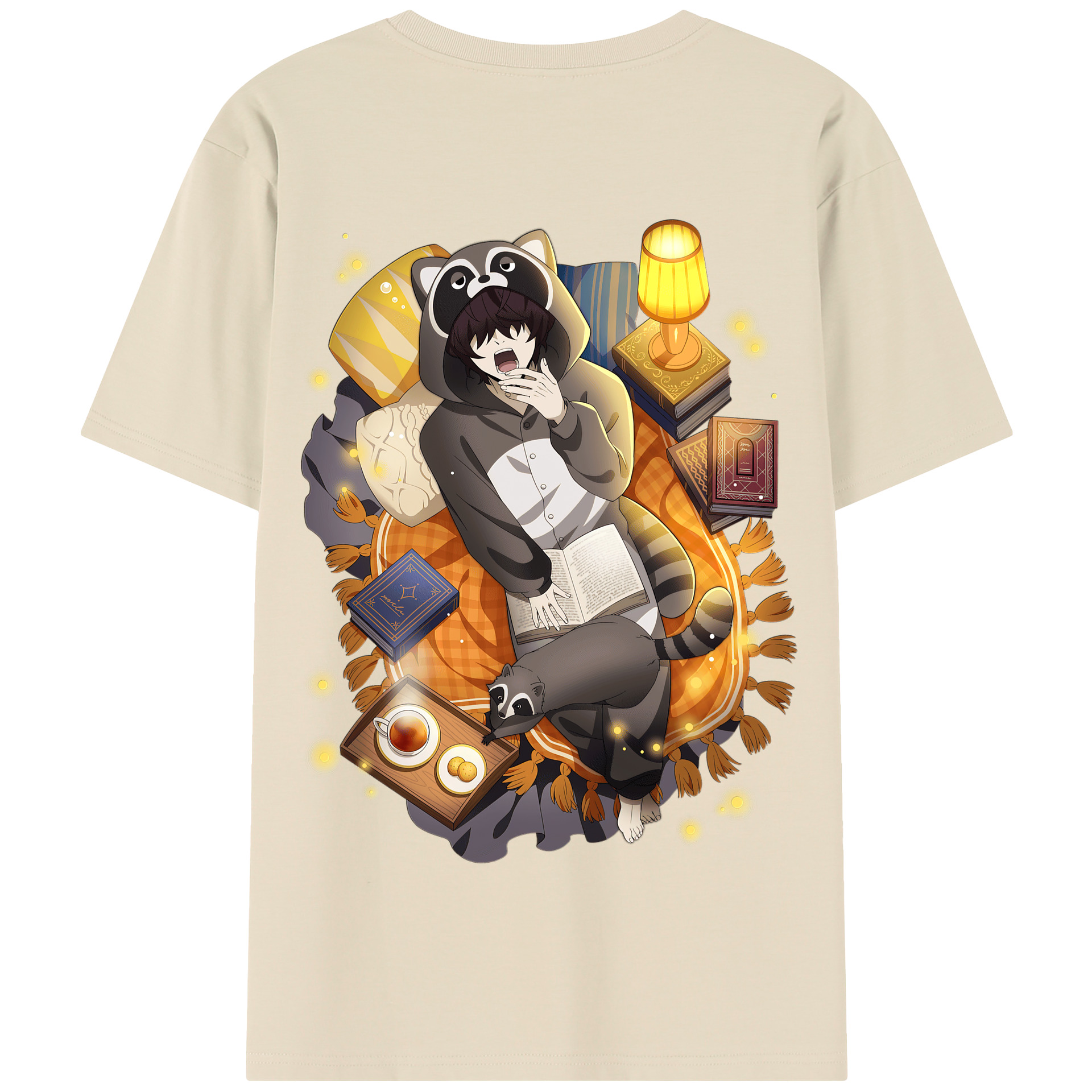（画像用） 文豪ストレイドッグス Bungo Stray Dogs 綿100％半袖Tシャツ（背面プリント）
