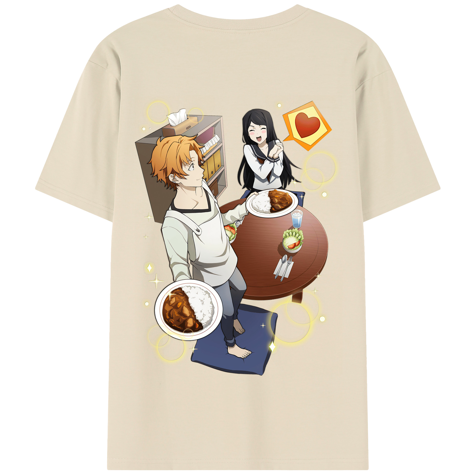 （画像用） 文豪ストレイドッグス Bungo Stray Dogs 綿100％半袖Tシャツ（背面プリント）