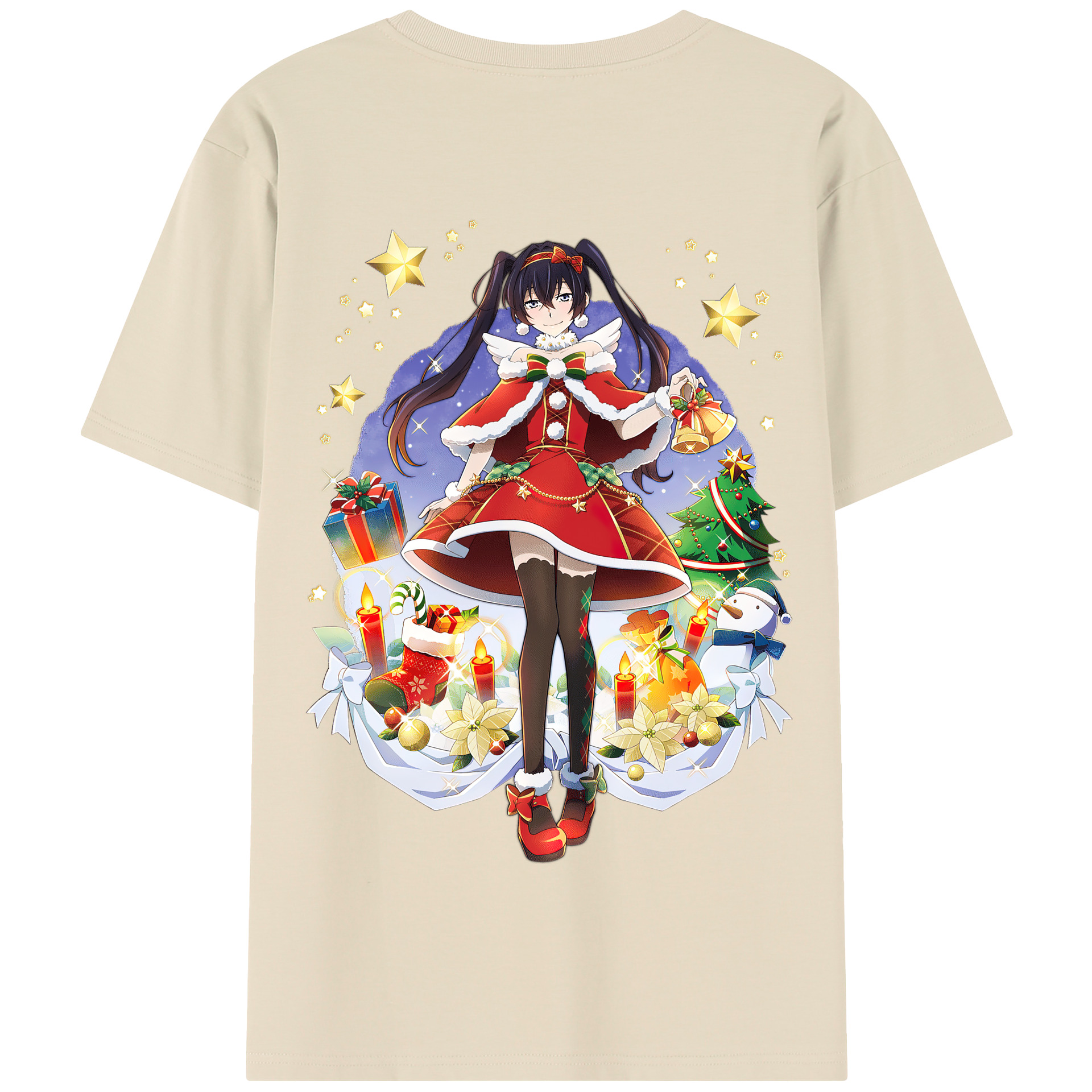 （画像用） 文豪ストレイドッグス Bungo Stray Dogs 綿100％半袖Tシャツ（背面プリント）