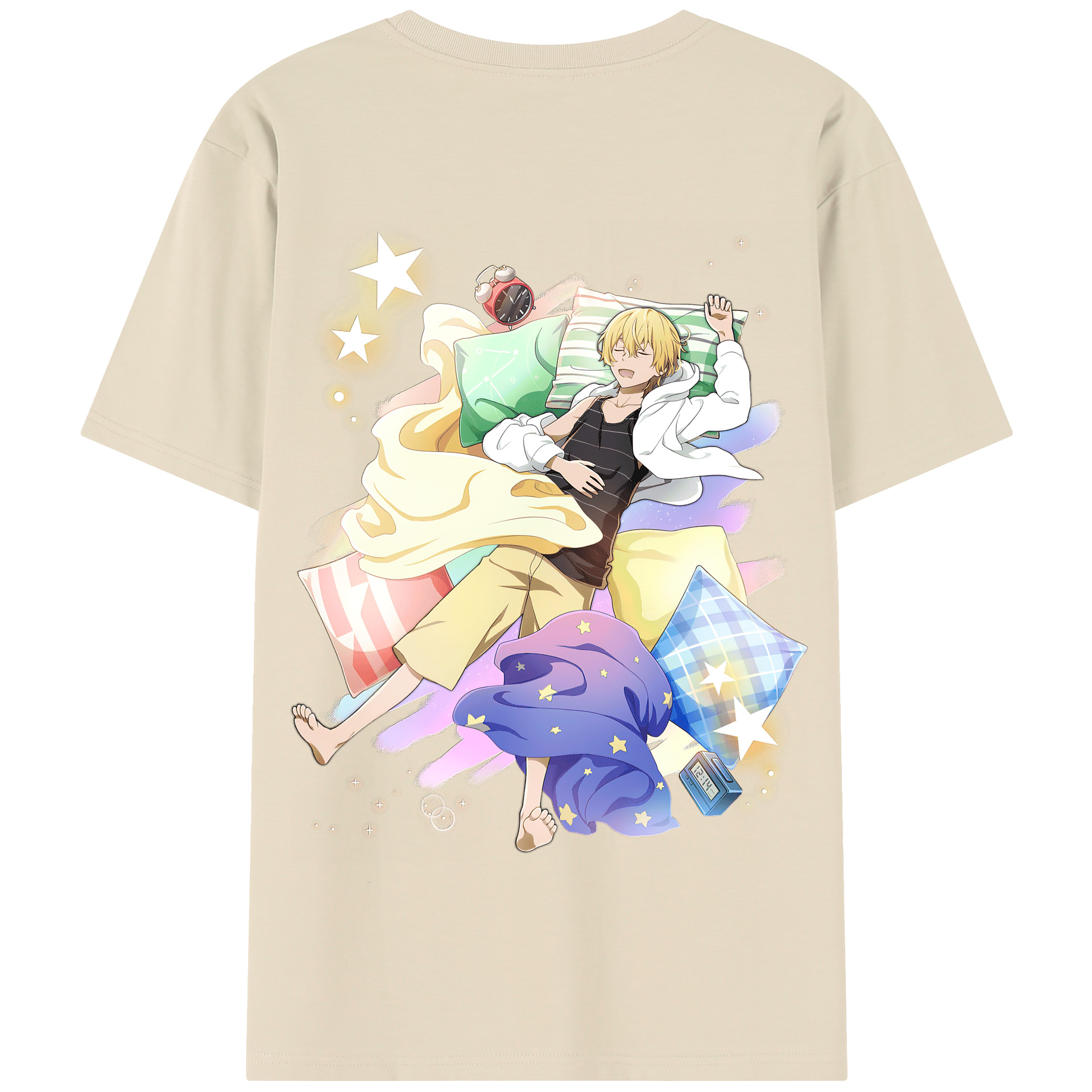 （画像用） 文豪ストレイドッグス Bungo Stray Dogs 綿100％半袖Tシャツ（背面プリント）