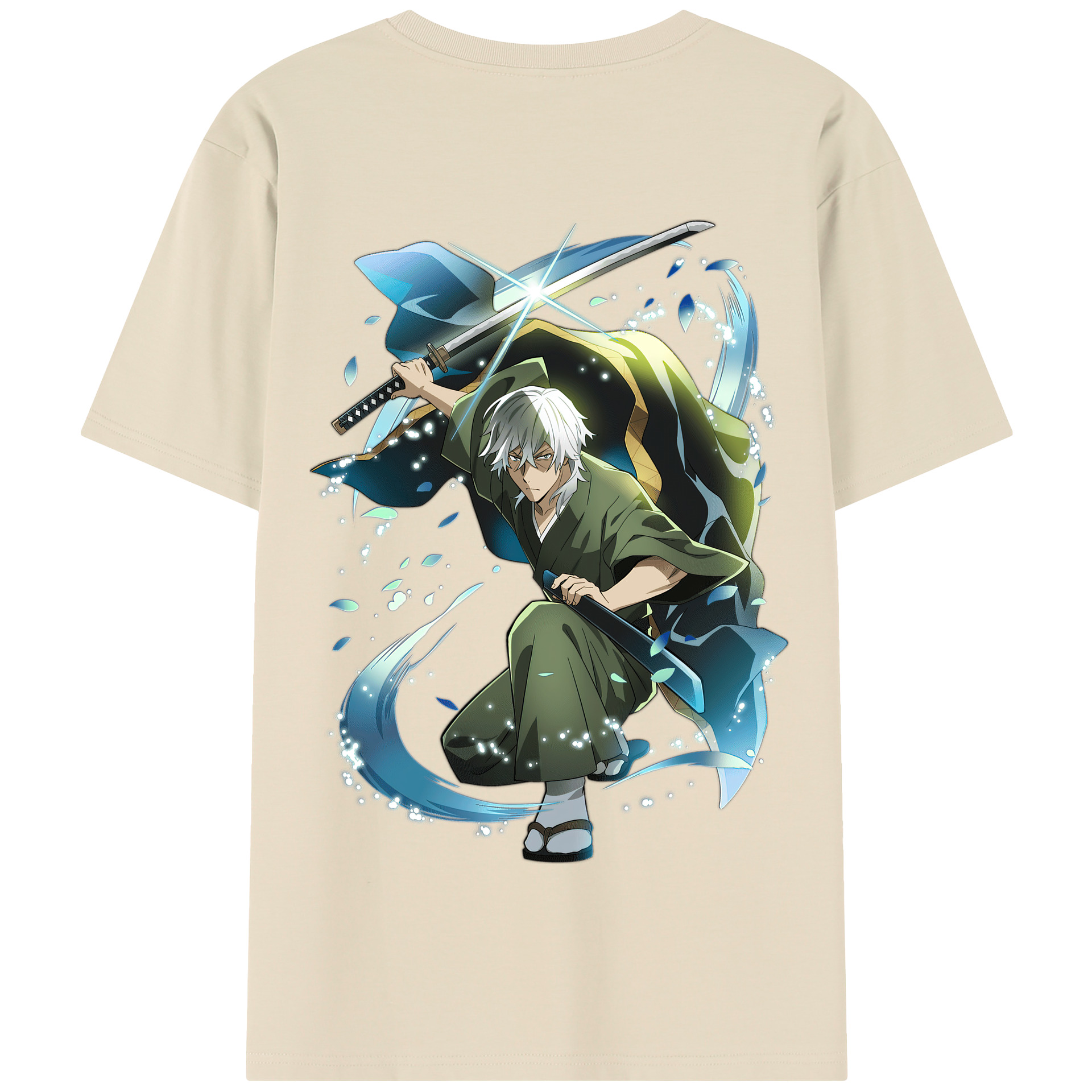（画像用） 文豪ストレイドッグス Bungo Stray Dogs 綿100％半袖Tシャツ（背面プリント）