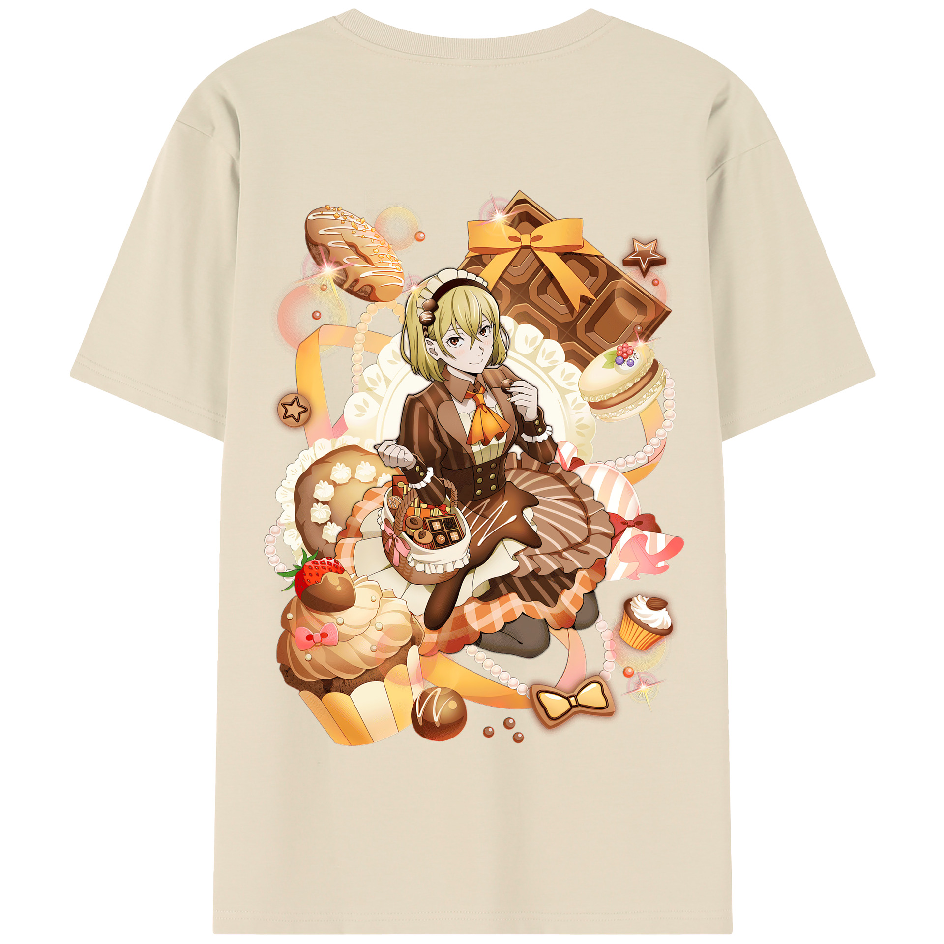 （画像用） 文豪ストレイドッグス Bungo Stray Dogs 綿100％半袖Tシャツ（背面プリント）
